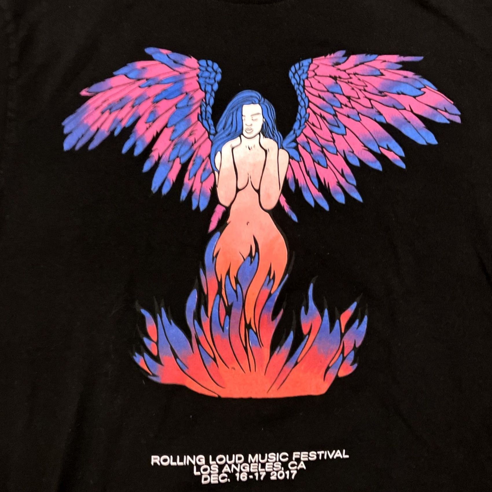 Vintage Rolling Loud 2017 Los Angeles Concert Tour FUTURE T Shirt Medium Awesome Size US M / EU 48-50 / 2 - 2 Thumbnail