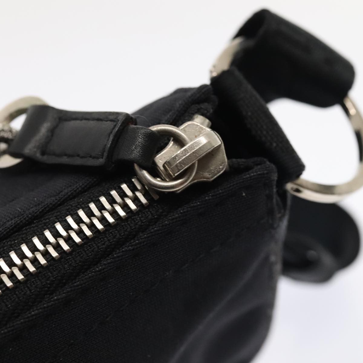 Dior DIOR Shoulder Bag Nylon Black Silver Size ONE SIZE - 10 Thumbnail
