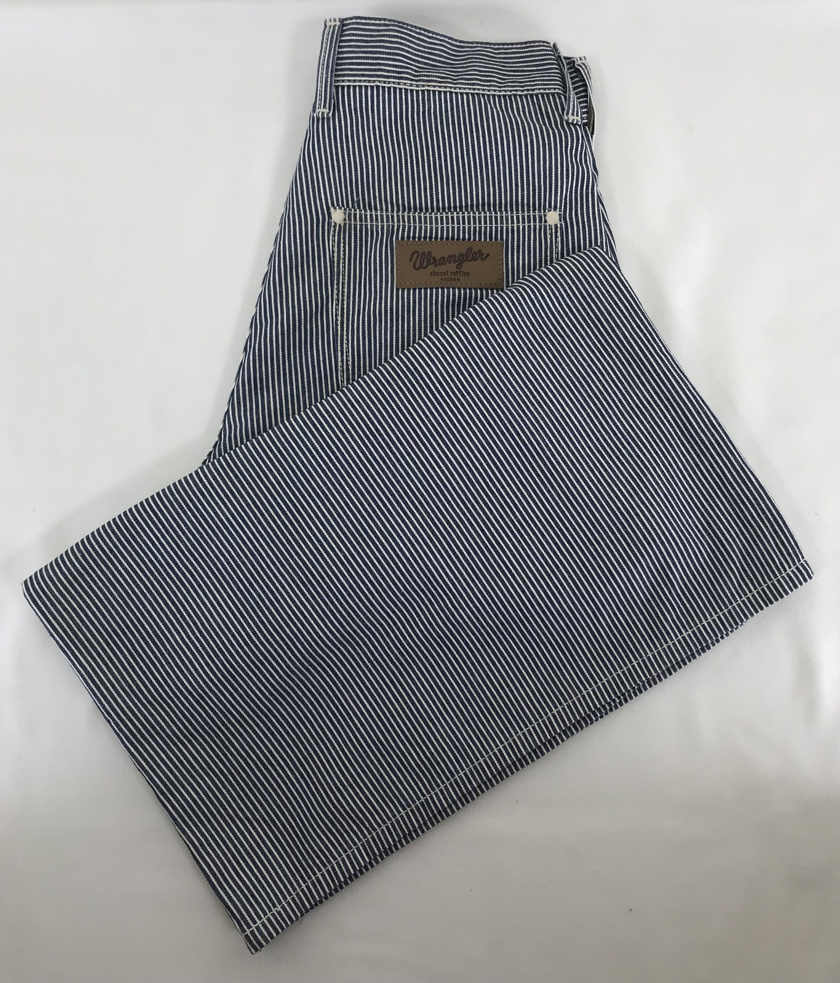 Wrangler Vintage Wrangler Chocol Raffine Hickory Crazy Wide Pants Size 28" / US 6 / IT 42 - 14 Thumbnail