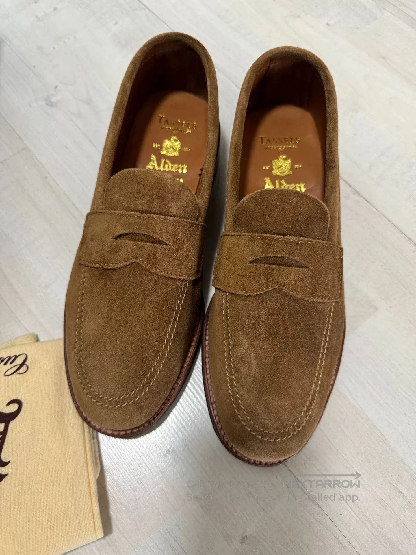 Alden Alden 5735F MTO Penny Loafers. Size US 8 / EU 41 - 4 Thumbnail