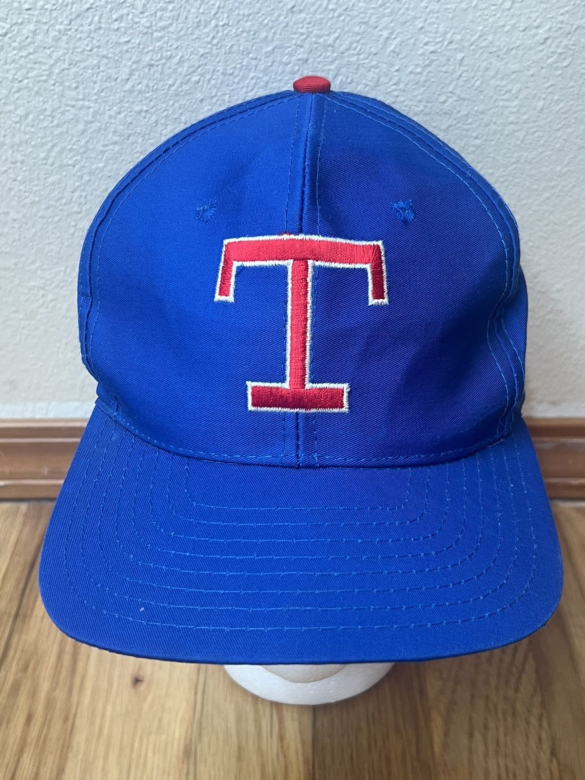 MLB Designer Award Headwear BY TEI Texas Rangers MLB Blue Hat Size ONE SIZE - 4 Thumbnail