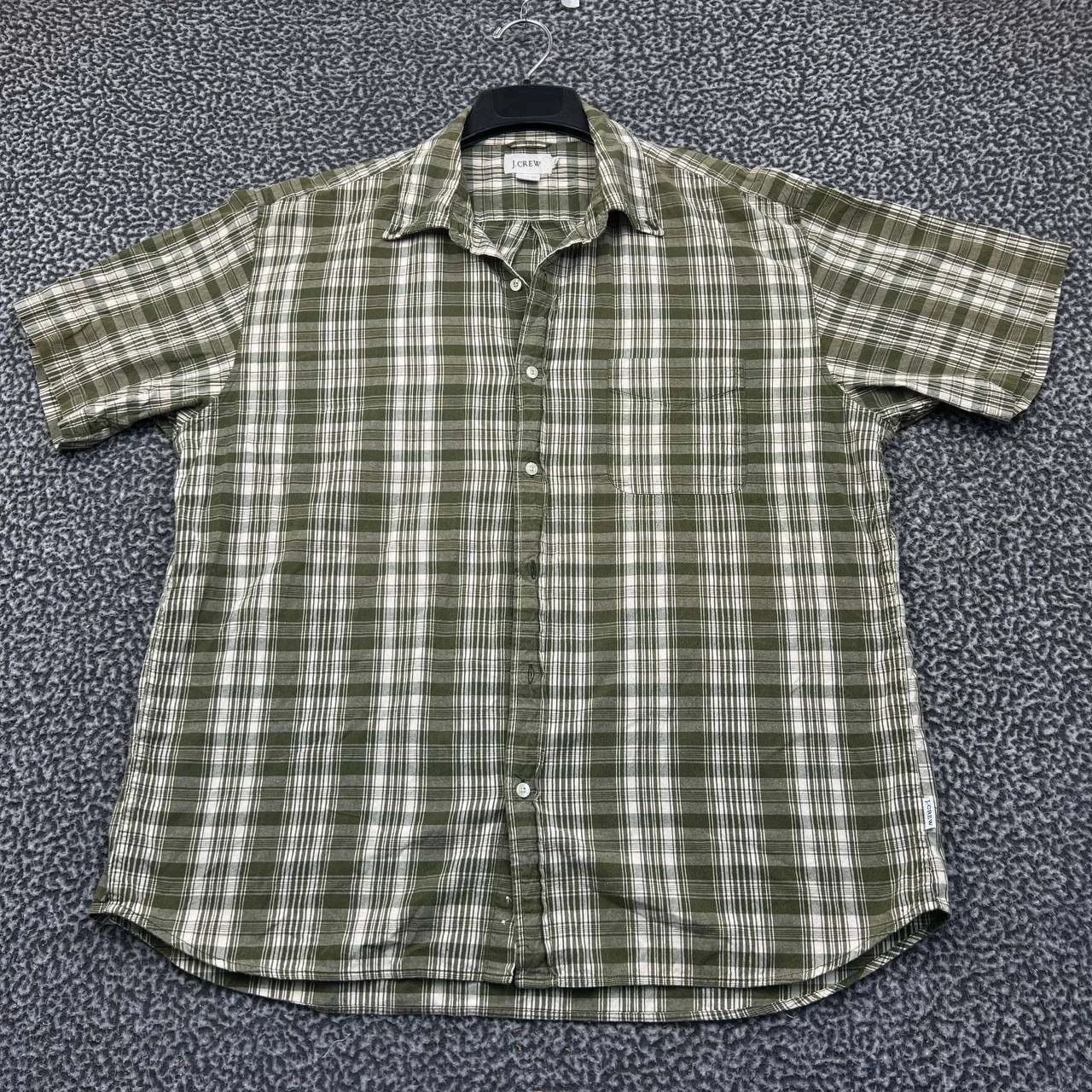 J.Crew J. Crew Button Down Shirt Men Plaid Flannel Cotton XL Size US XL / EU 56 / 4 - 1 Thumbnail