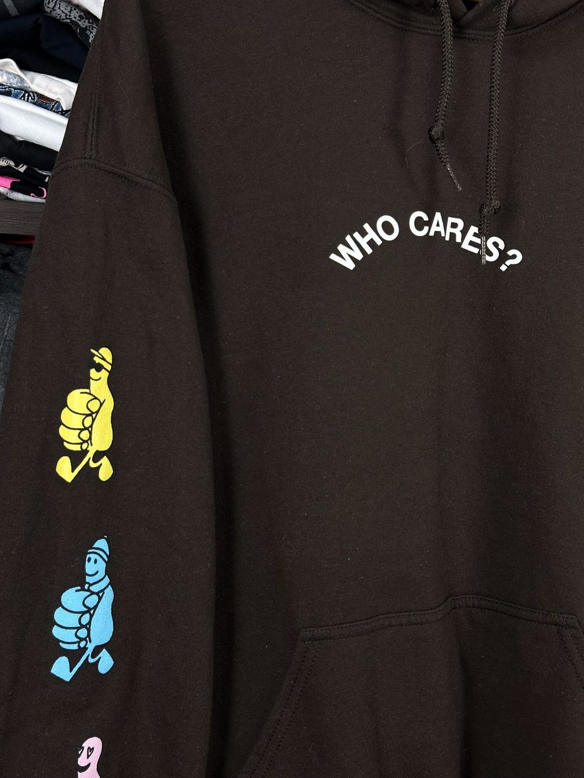 Other × Vintage Rex Orange County “WHO CARES” Merch Hoodie Size US XXL / EU 58 / 5 - 4 Thumbnail