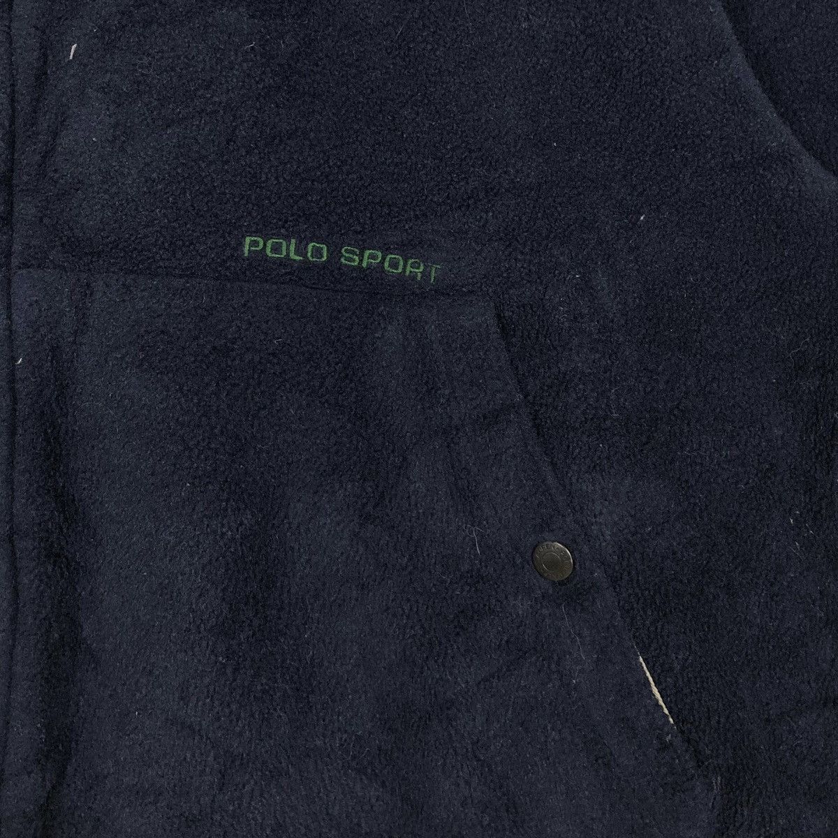 Polo Ralph Lauren Vintage 90s Polo Sport Ralph Lauren Full Zip Fleece Jacket Size US L / EU 52-54 / 3 - 6 Thumbnail