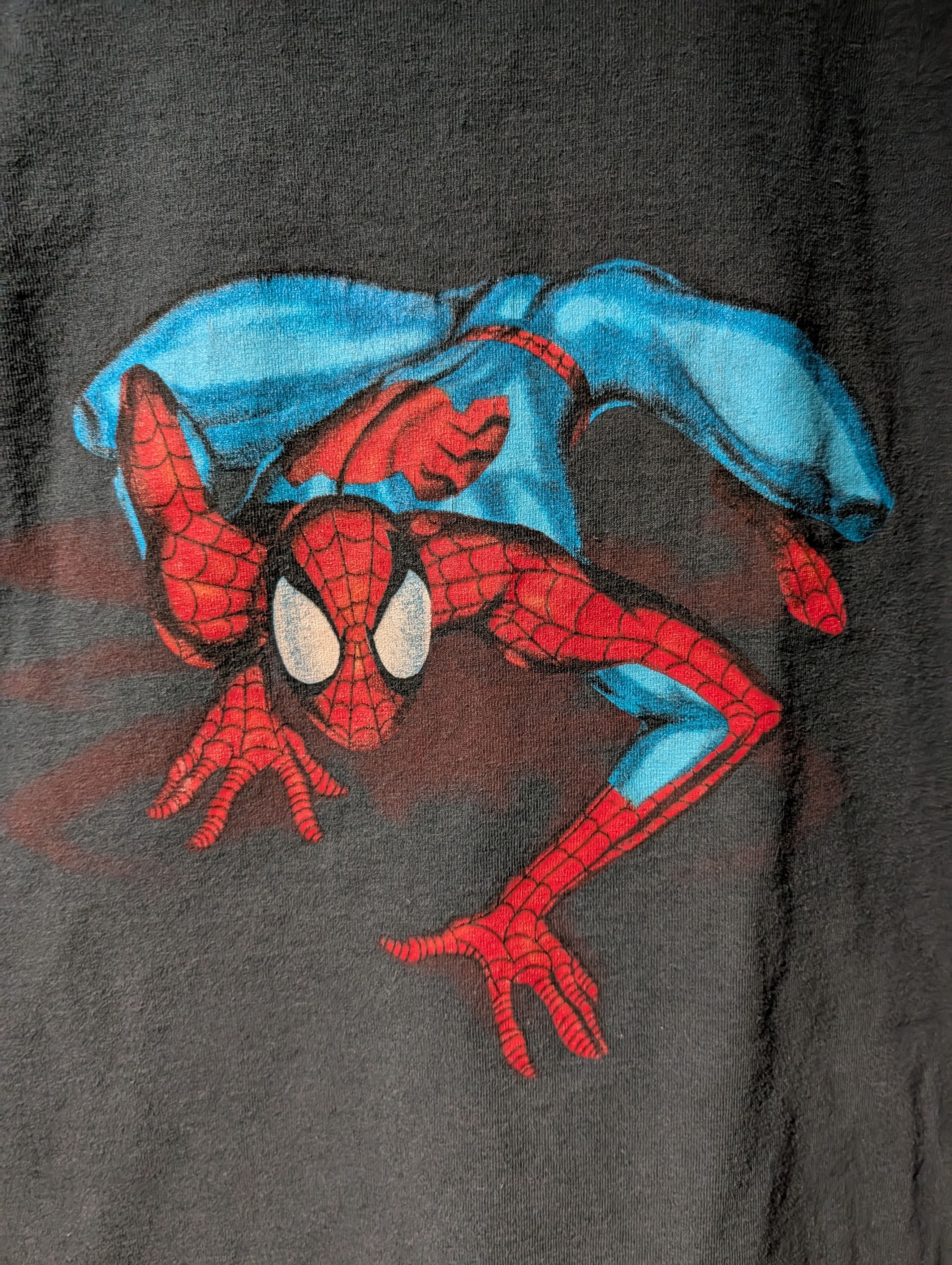 Marvel Comics Vintage 90s Spider-Man Marvel Comics X-Large T-Shirt Size US XL / EU 56 / 4 - 2 Thumbnail