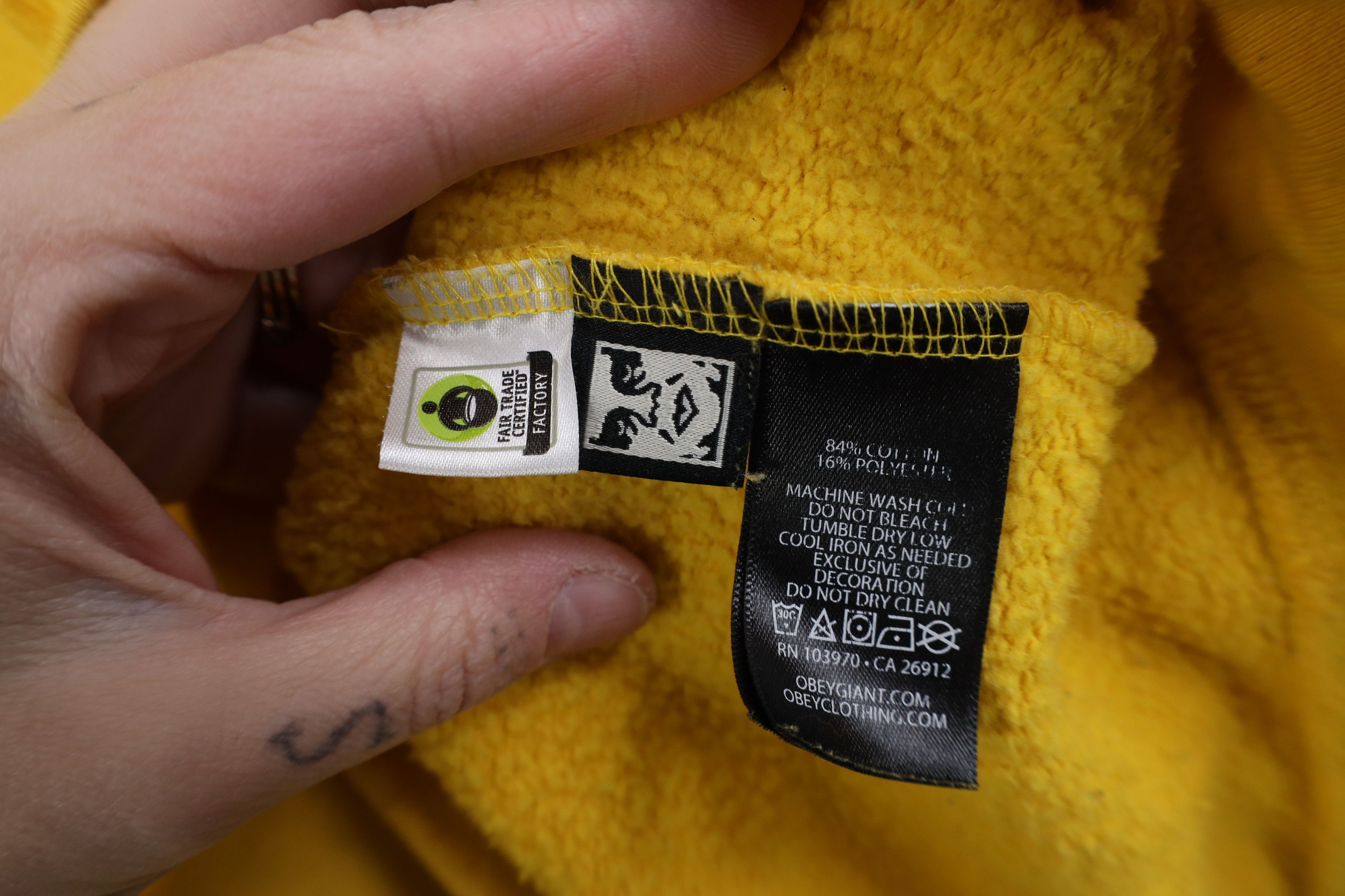 Obey Vintage Y2K Obey Propaganda Box Logo Andre the Giant Hoodie Size US S / EU 44-46 / 1 - 11 Thumbnail