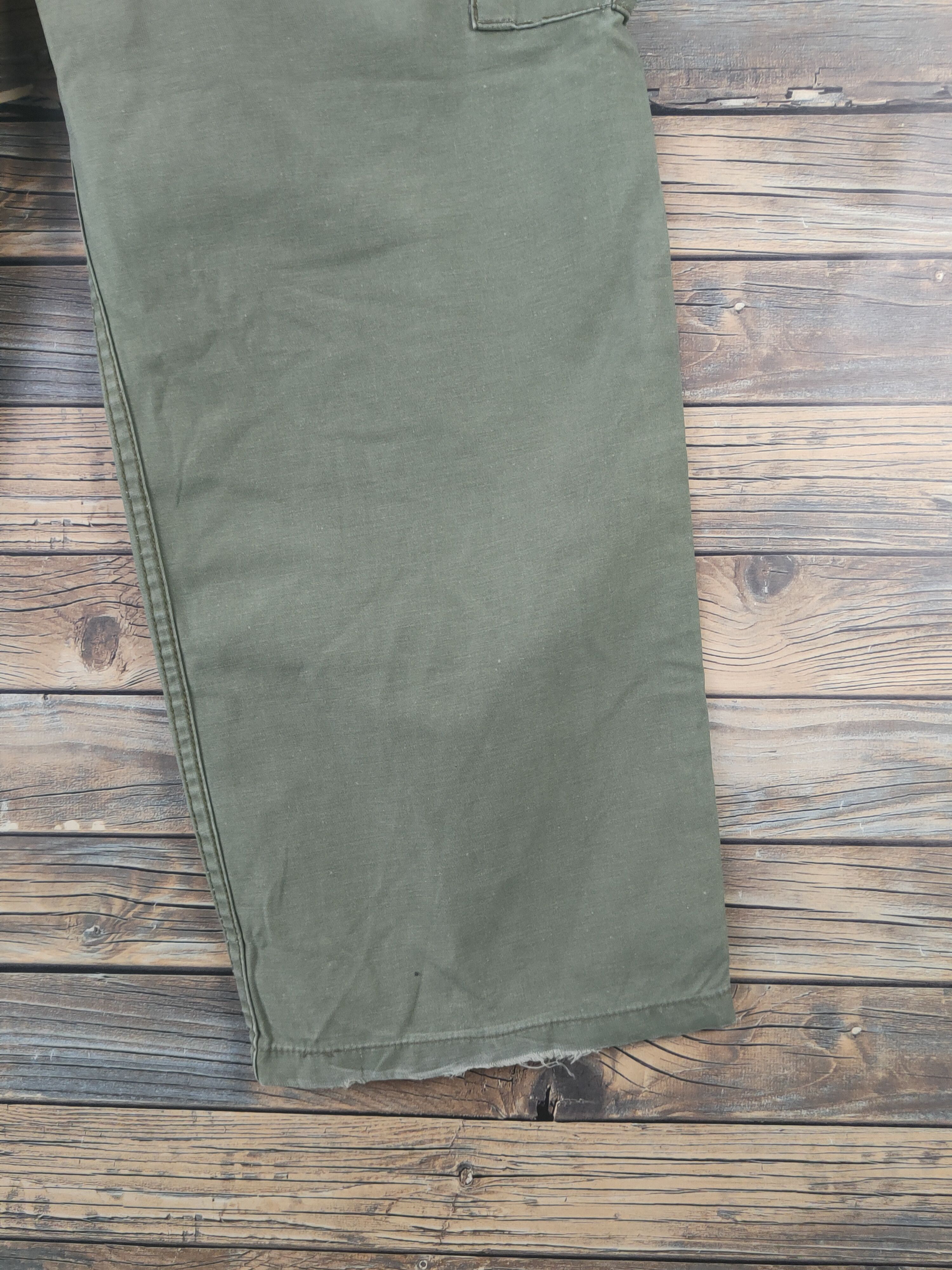 Japanese Brand DL Japanese Brand Green Multipocket Cargo Pants #2110 Size US 30 / EU 46 - 11 Thumbnail