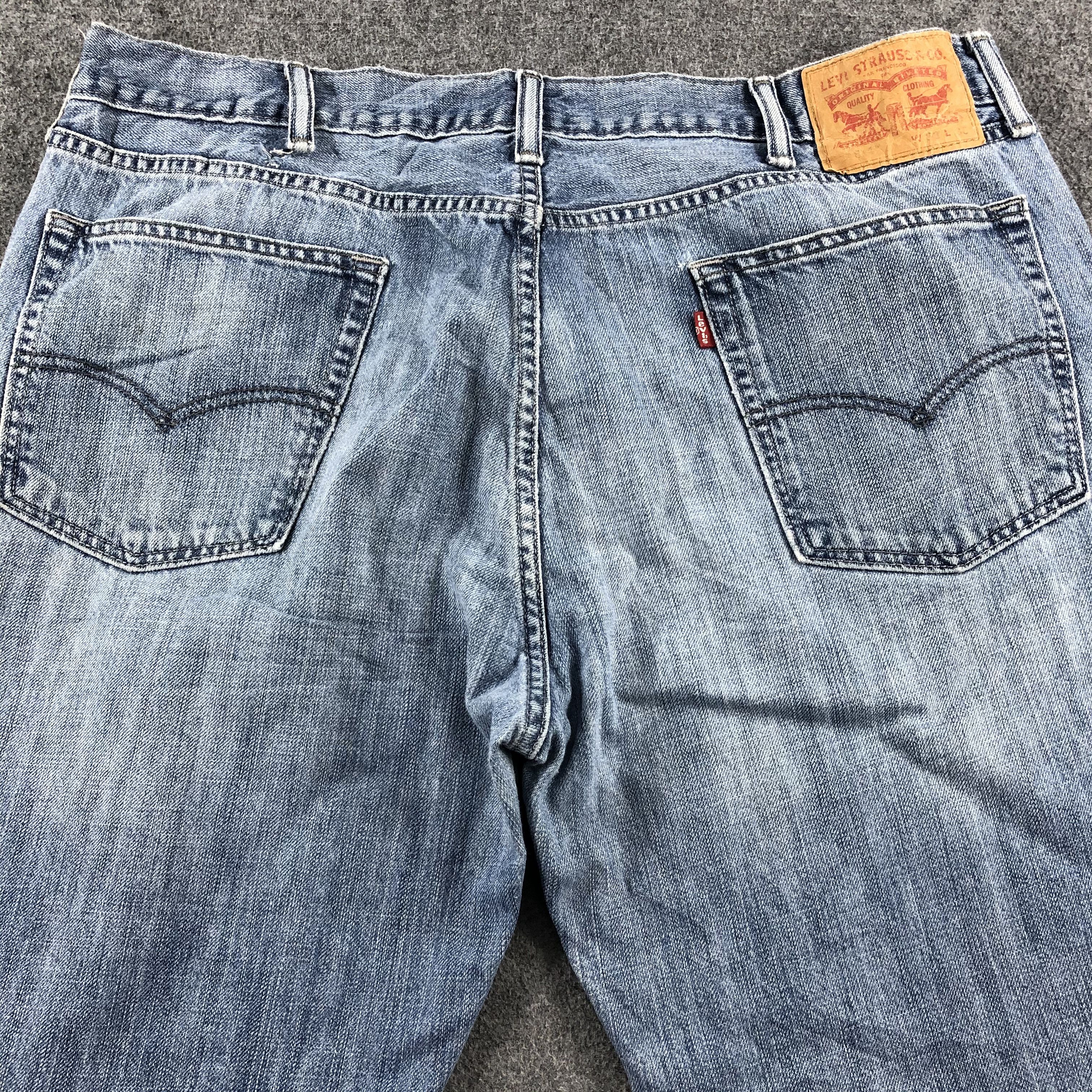 Levi's Vintage Blue Wash Levis 514 Jeans-J2569 Size US 38 / EU 54 - 4 Thumbnail
