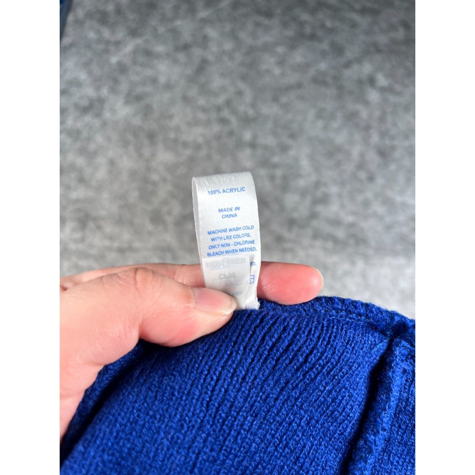 Port & Company VINTAGE United Rentals Beanie Toque Adult One Size Blue Knit Embroidered 100% Acrylic Size ONE SIZE - 8 Thumbnail