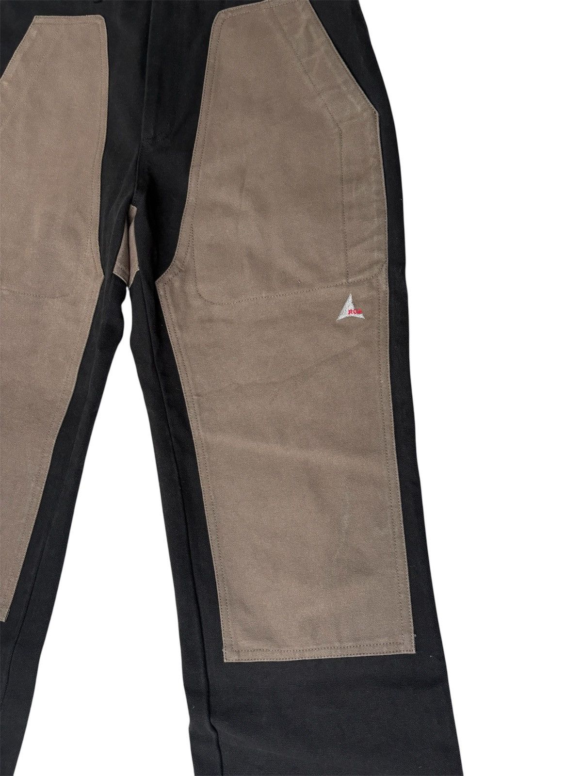ROA (RARE) ROA Fomes Double Knee Washed Canvas Pant Black/Grey Size US 32 / EU 48 - 9 Thumbnail