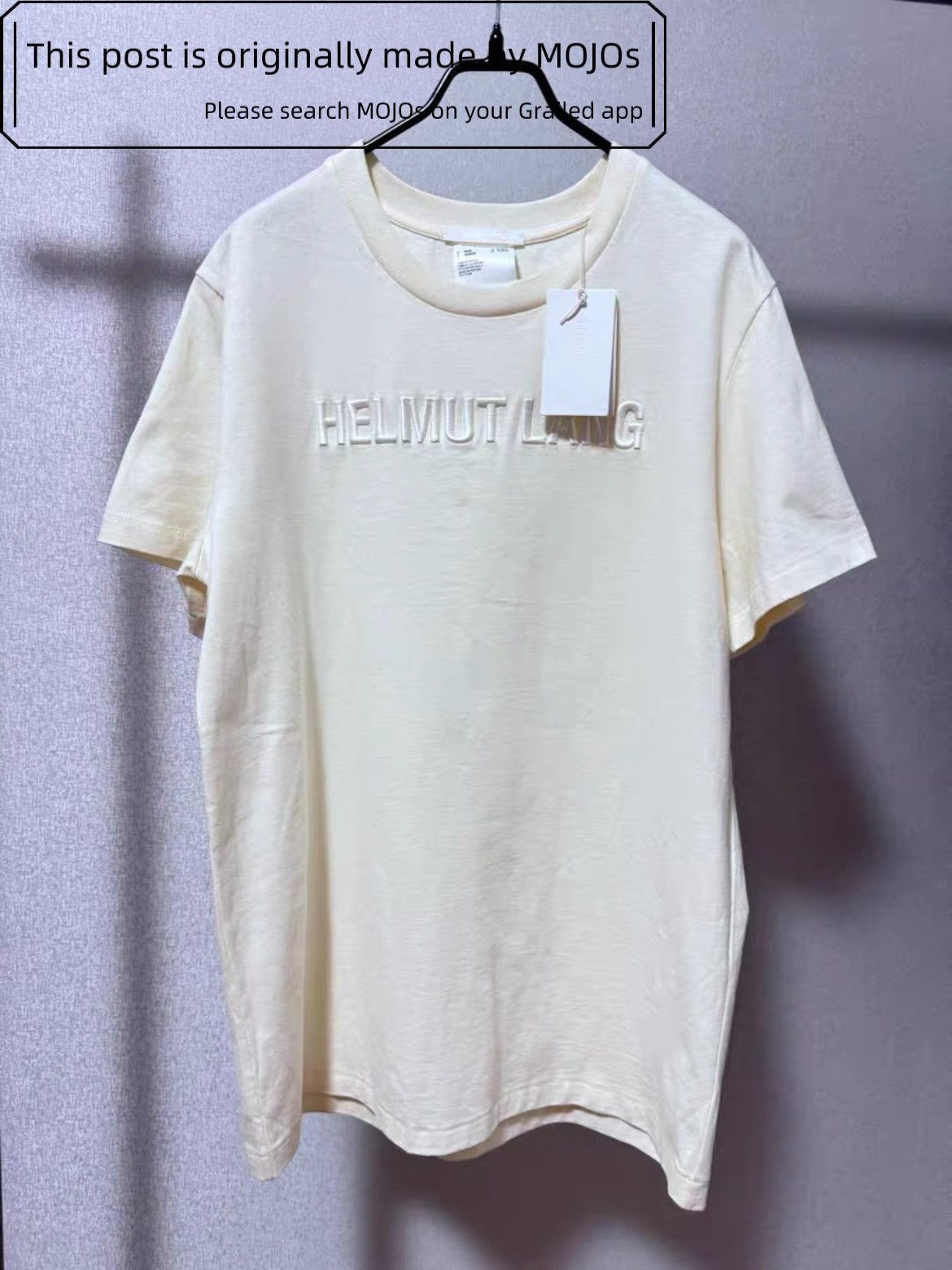 Helmut Lang Helmut Lang Logo Stitches Classic Tee Size US L / EU 52-54 / 3 - 1 Thumbnail