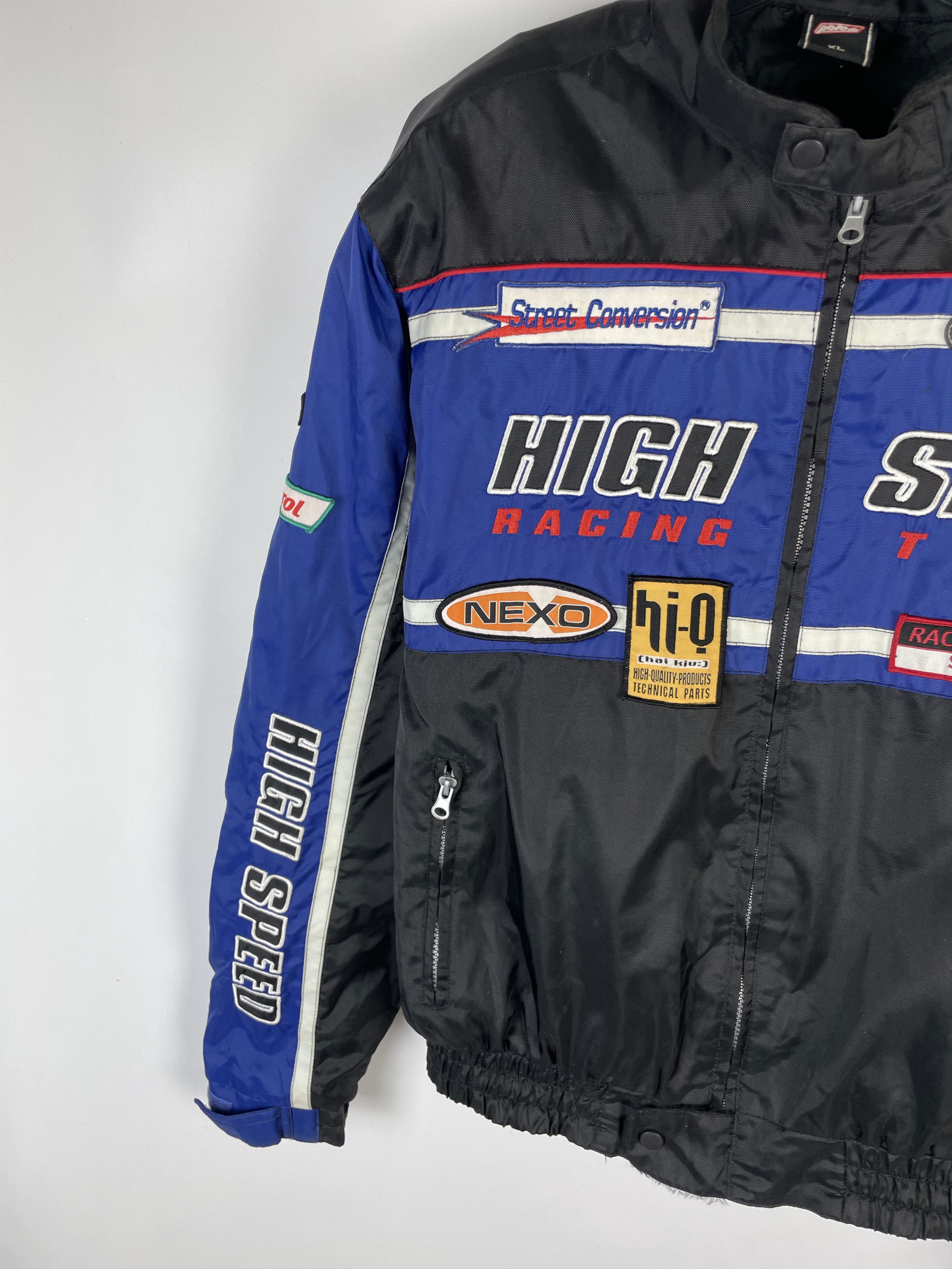 Japanese Brand × Vintage Vintage Racing Jacket High Speed Moto Team Y2K Size US XL / EU 56 / 4 - 5 Thumbnail