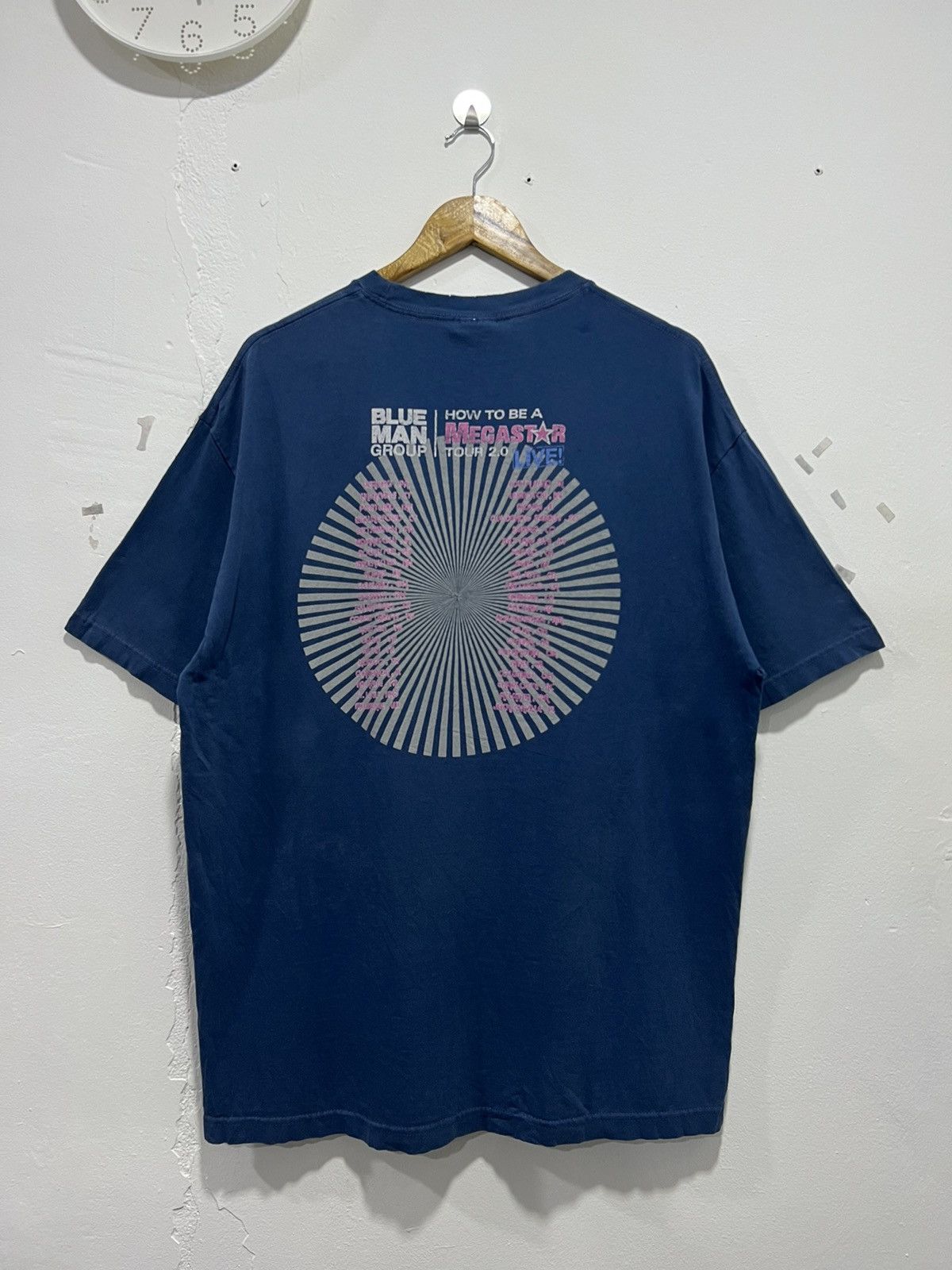 Band Tees × Vintage Vintage Blue Man Group Band Tour Tshirt Size US XL / EU 56 / 4 - 9 Thumbnail