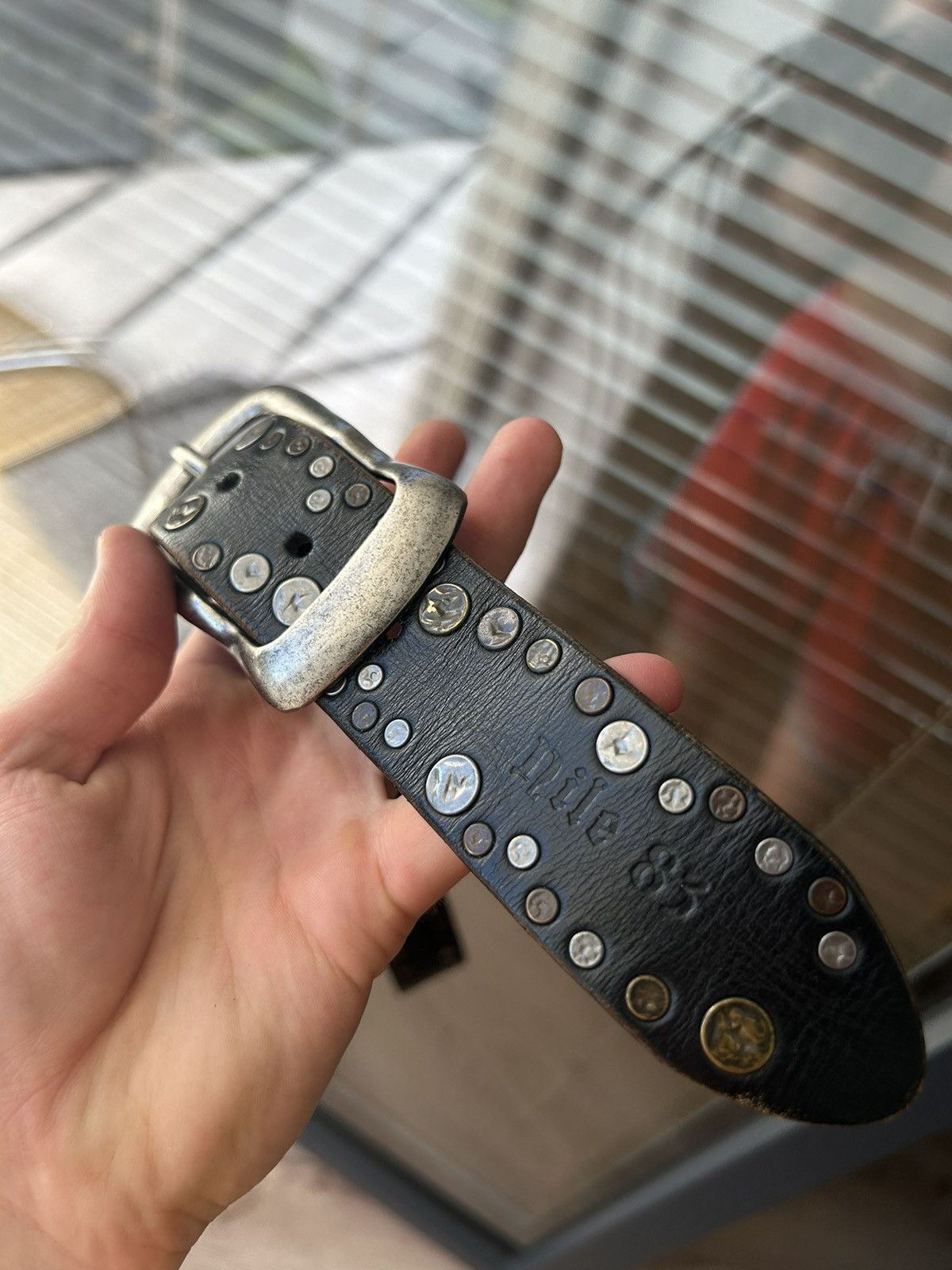 Japanese Brand × Vintage Vinatge leather Belt Size 34 - 5 Thumbnail