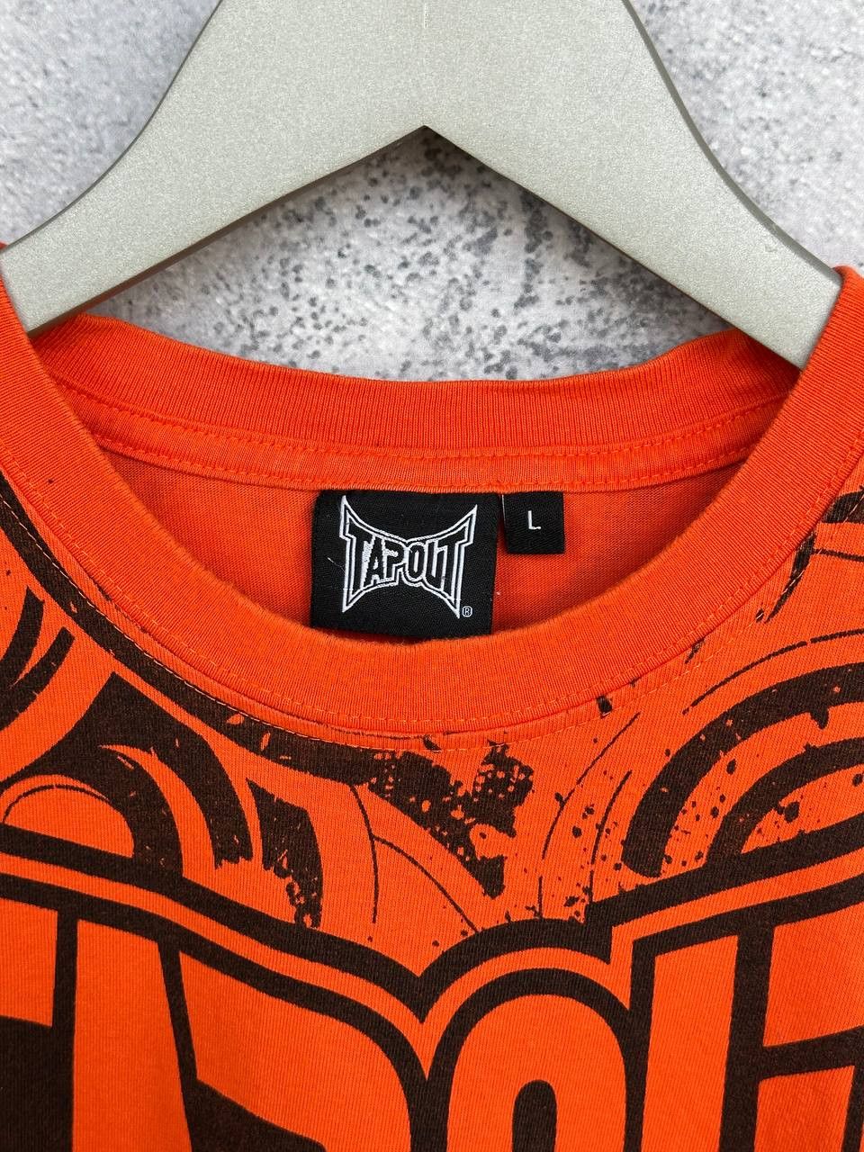 Tapout Tapout Y2k 2000s MMA T-Shirt All Over Print LOGO Crew Size US L / EU 52-54 / 3 - 7 Thumbnail