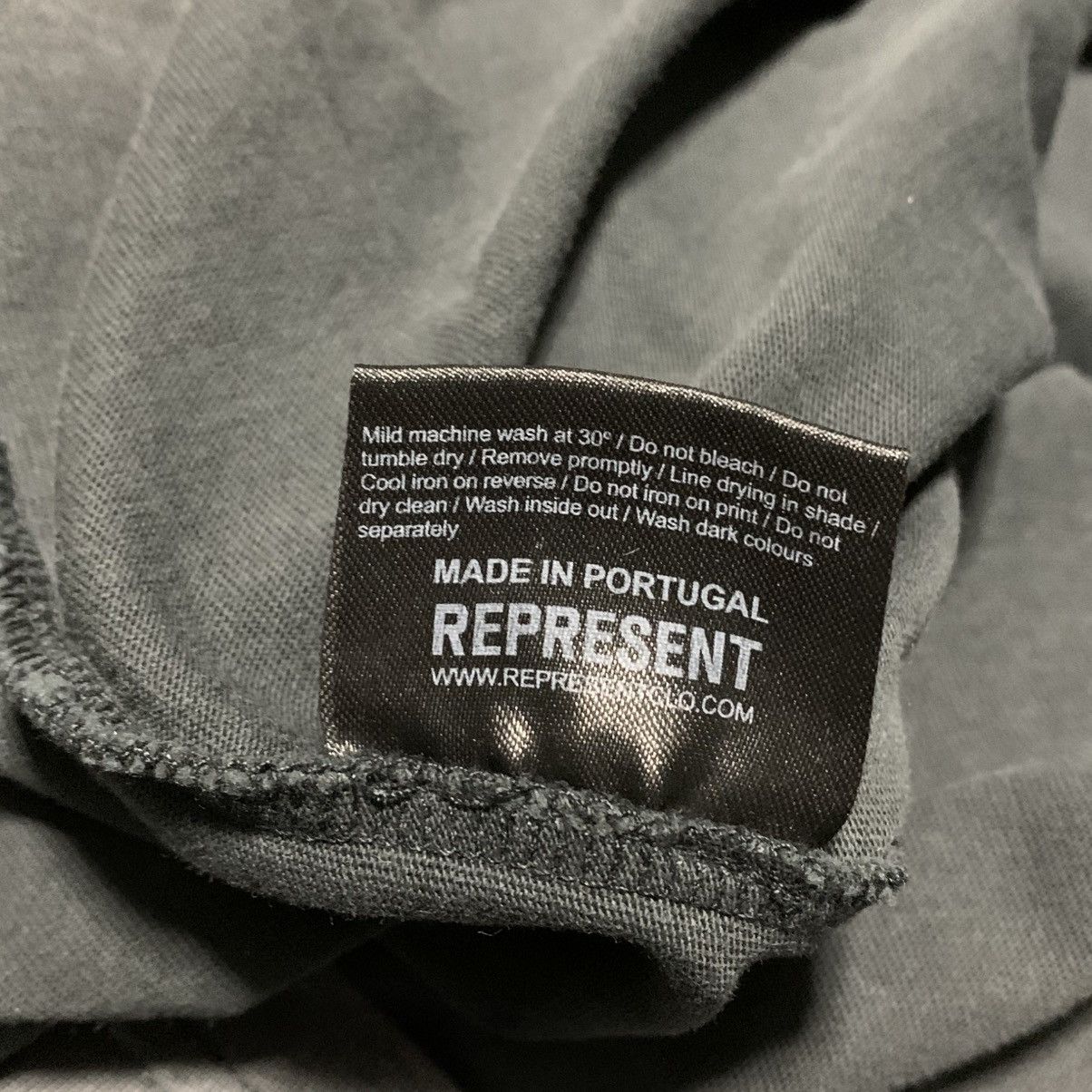 Represent Clo. Represent XS Owners Club Vintage Grey Tee Blue Graphic Size US XS / EU 42 / 0 - 7 Thumbnail