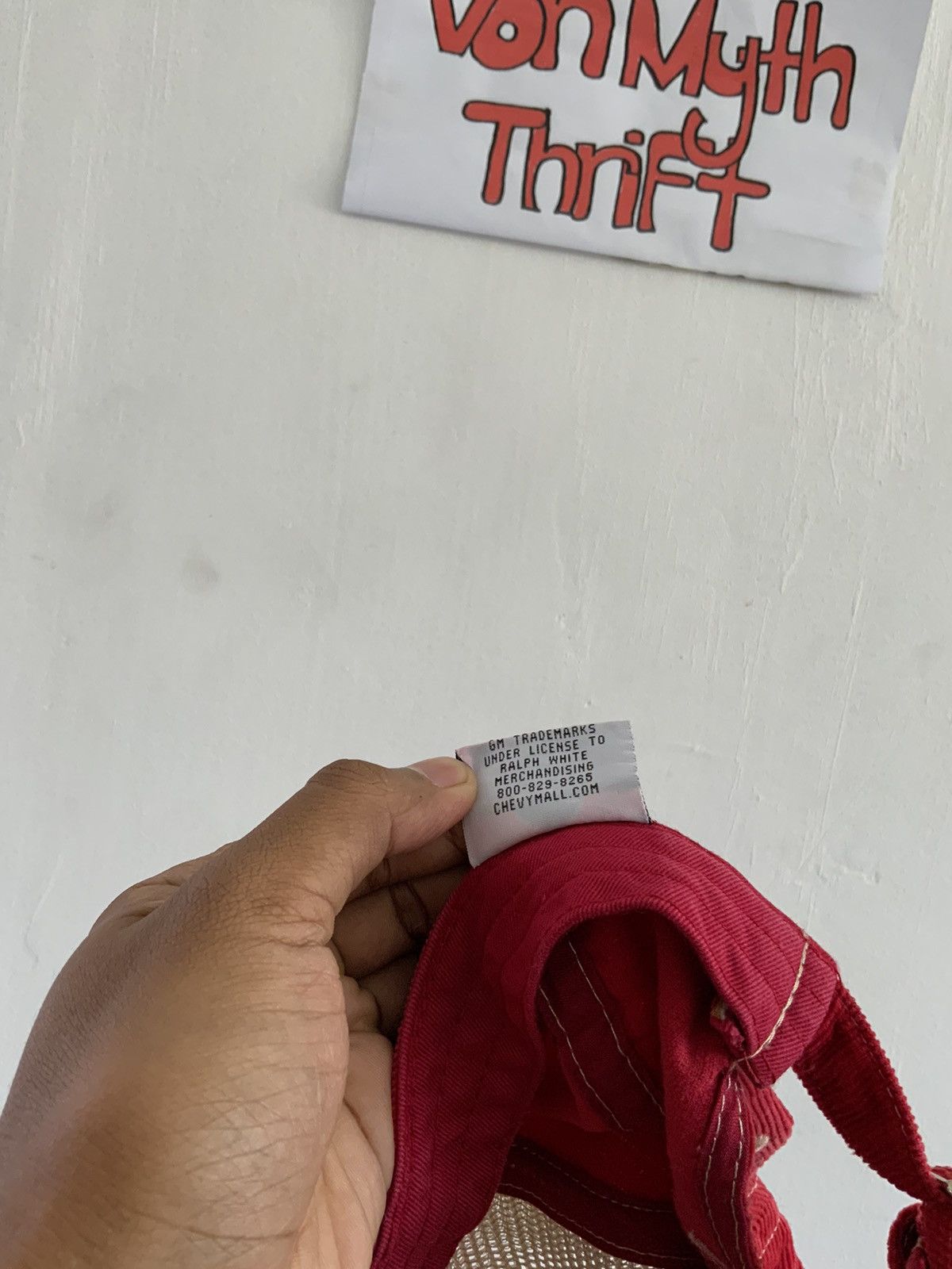 Japanese Brand Vintage Chevrolet Corduroy Hat Cap Size ONE SIZE - 9 Thumbnail