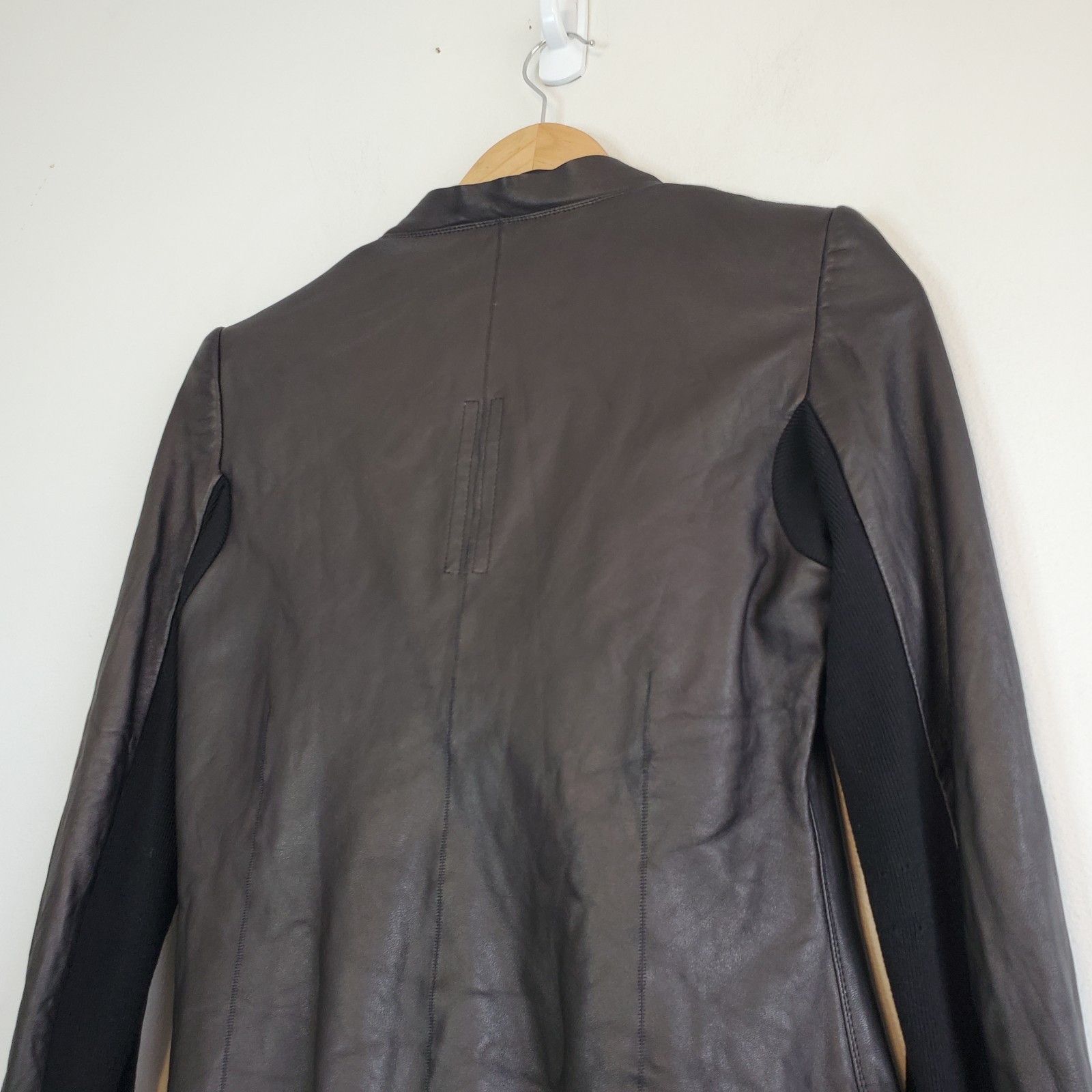 Rick Owens NWT Rick Owens Tecuatl SS 20 Lambskin Biker Jacket Size 8 Size M / US 6-8 / IT 42-44 - 4 Thumbnail
