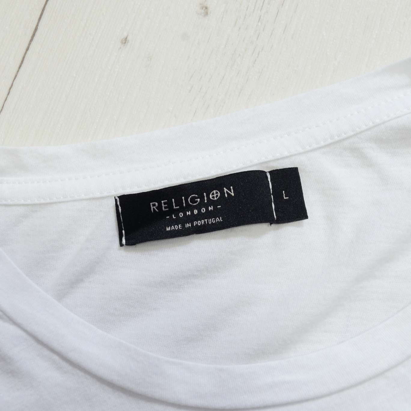 Other Religion Big Logo White T-shirt Y2K Tee Size US L / EU 52-54 / 3 - 6 Thumbnail