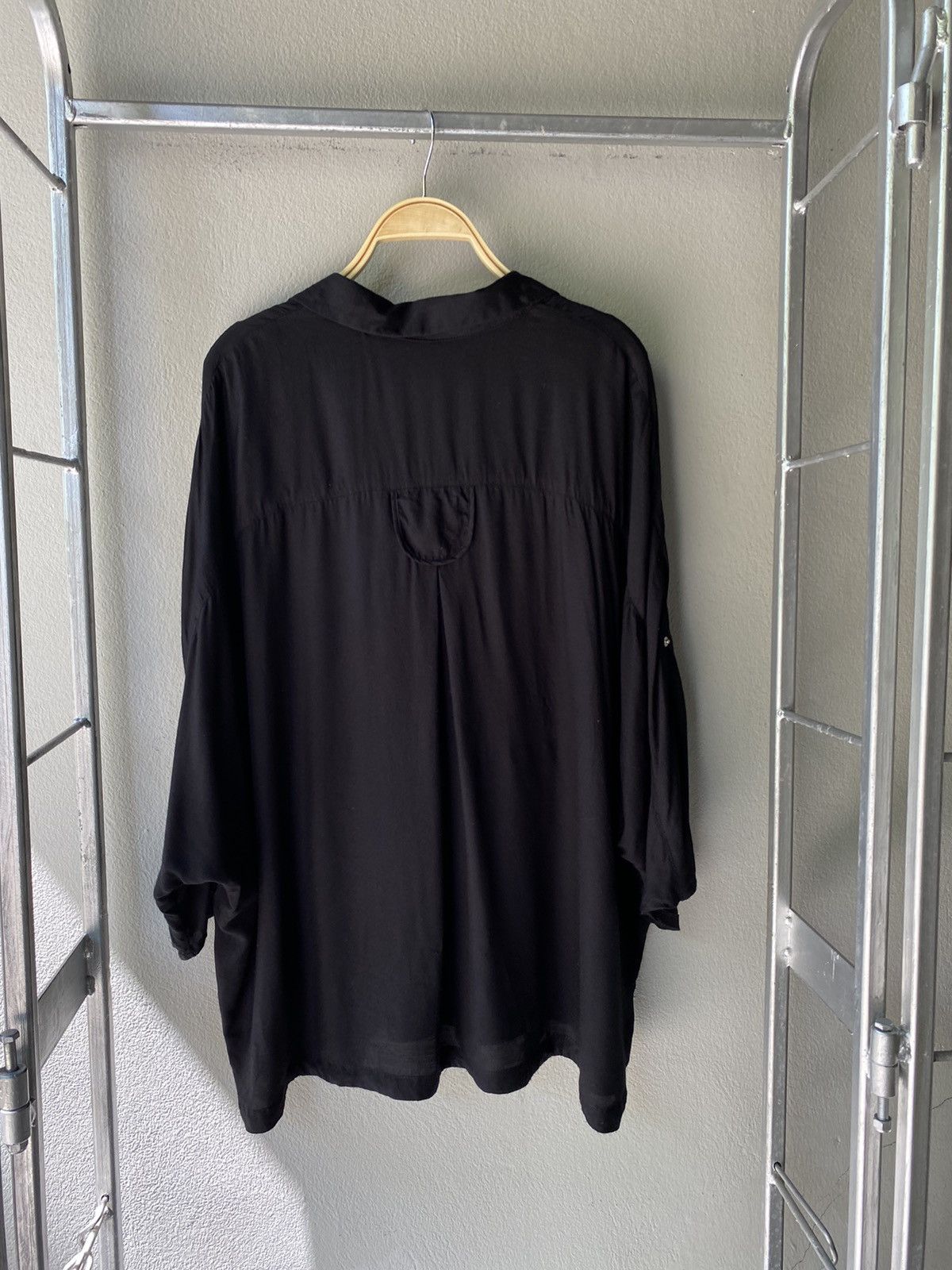 Marithe + Francois Girbaud MARITHE+ FRANÇOIS GIRBAUD Black Blouse Size M / US 6-8 / IT 42-44 - 19 Thumbnail