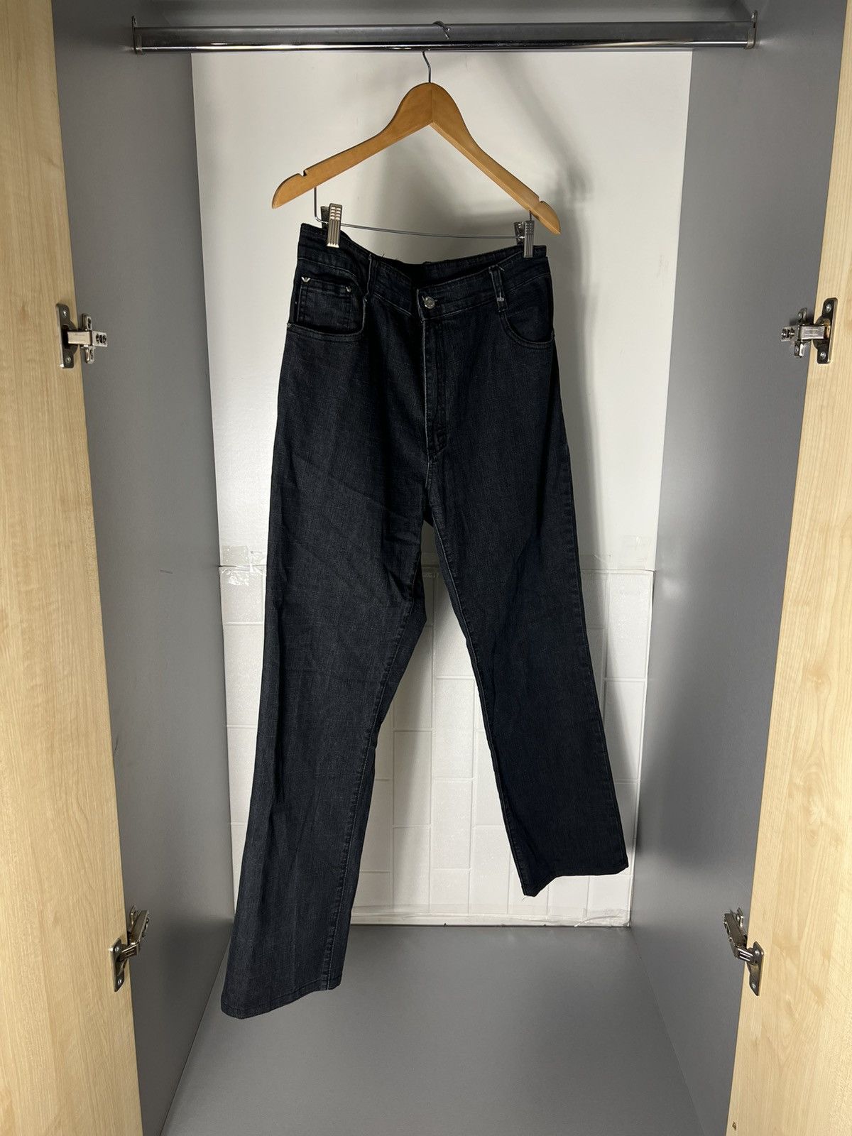 Emporio Armani VINTAGE EMPORIO ARMANI JEANS ITALIAN DESIGNER CASUAL Y2K 90s Size US 38 / EU 54 - 3 Thumbnail