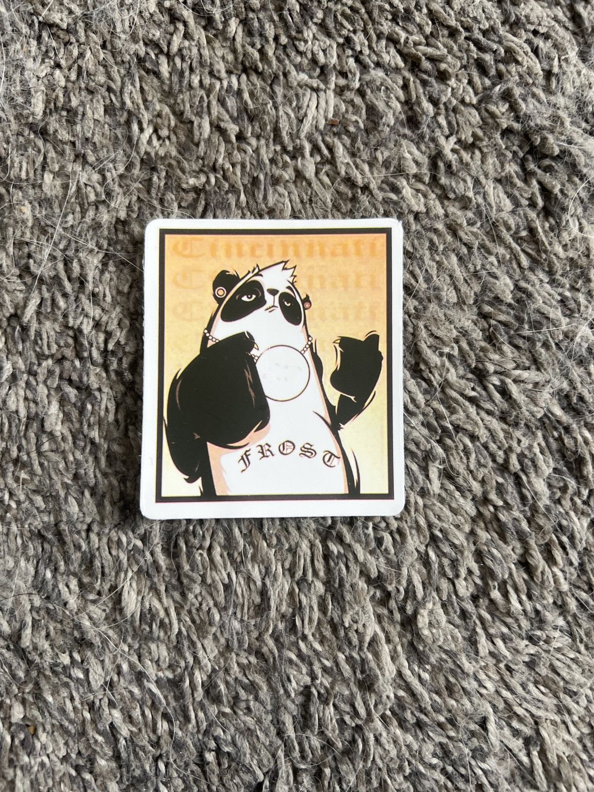 Hypebeast Cincinnati Frost Panda Sticker Size ONE SIZE - 1 Thumbnail