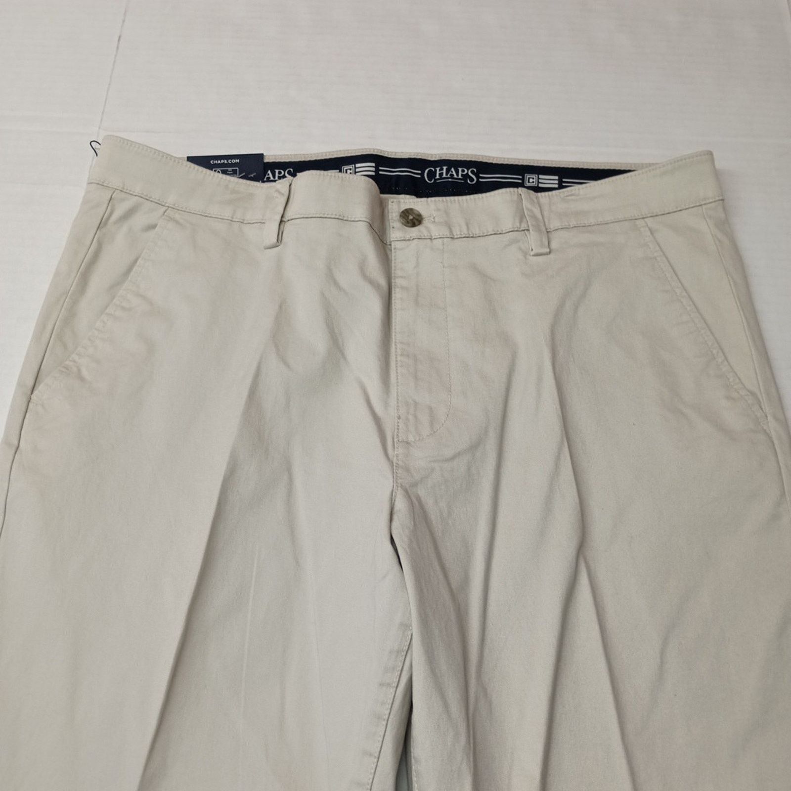 Chaps Chaps Straight Fit Chino Pants Men's Size 40x30 Beige Size US 40 / EU 56 - 4 Thumbnail