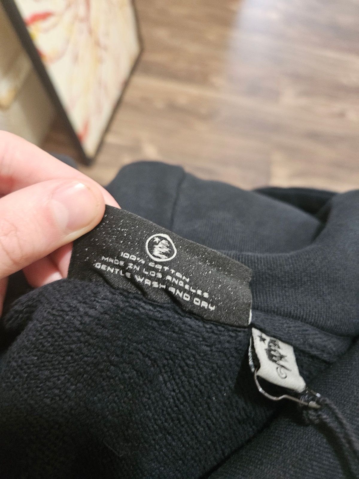 HELLSTAR ComplexCon Dark Ohm Baggy Distressed Hoodie Size US L / EU 52-54 / 3 - 11 Thumbnail