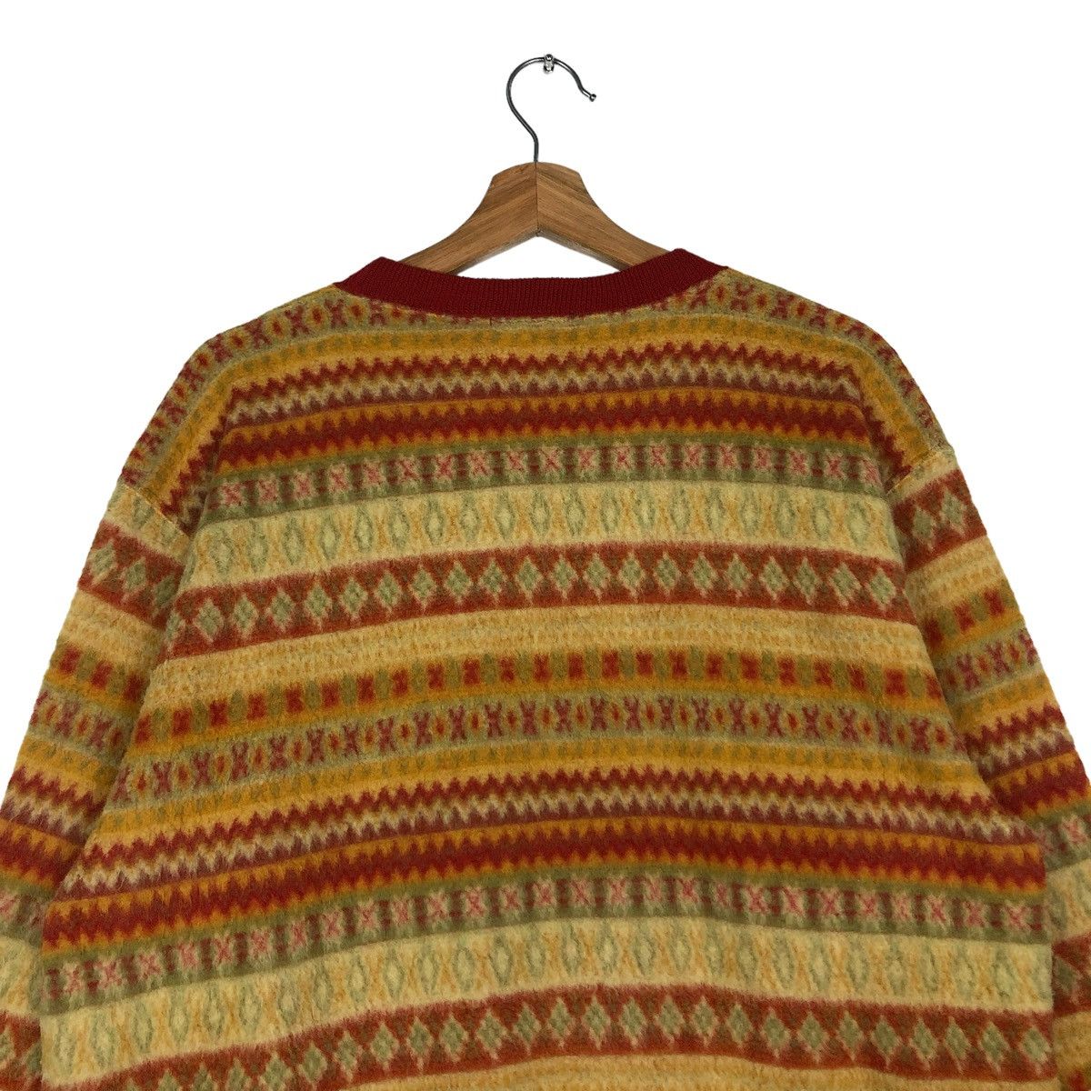 Japanese Brand × Vintage 🔥VINTAGE KNIT SWEATSHIRT NAVAJO NATIVE DESIGN GOOSE & GANDER Size US M / EU 48-50 / 2 - 9 Thumbnail