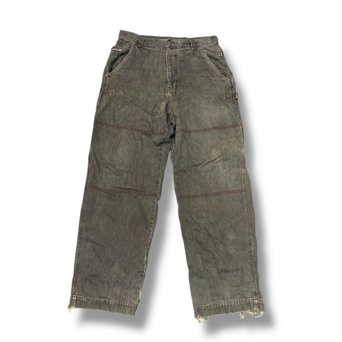JNCO Pract Denim Baggy Jeans Size US 35 - 1 Thumbnail
