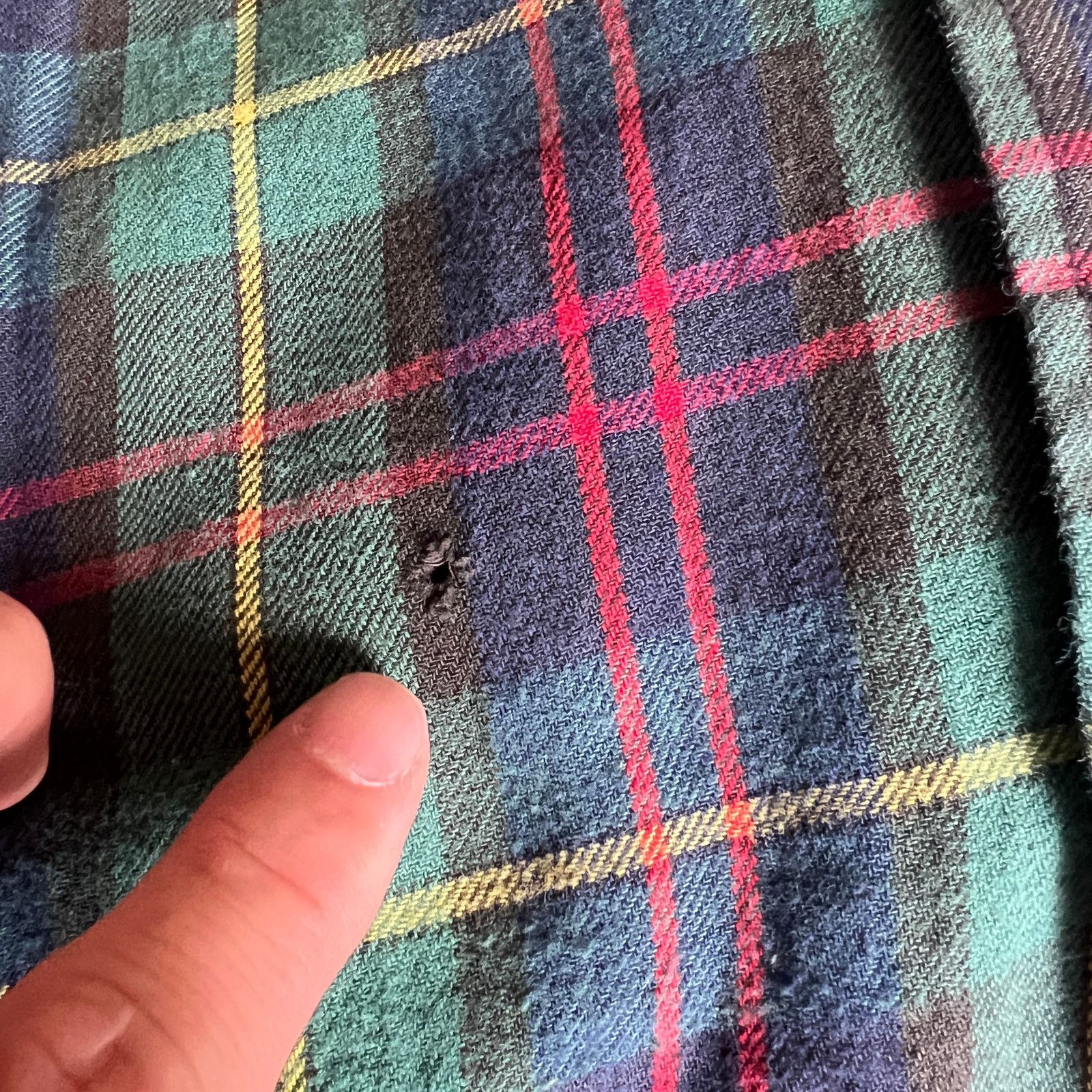 Knightsbridge RARE VTG Royal Knight Flannel Shirt Dagger Collar 24x30 Size US XL / EU 56 / 4 - 7 Thumbnail