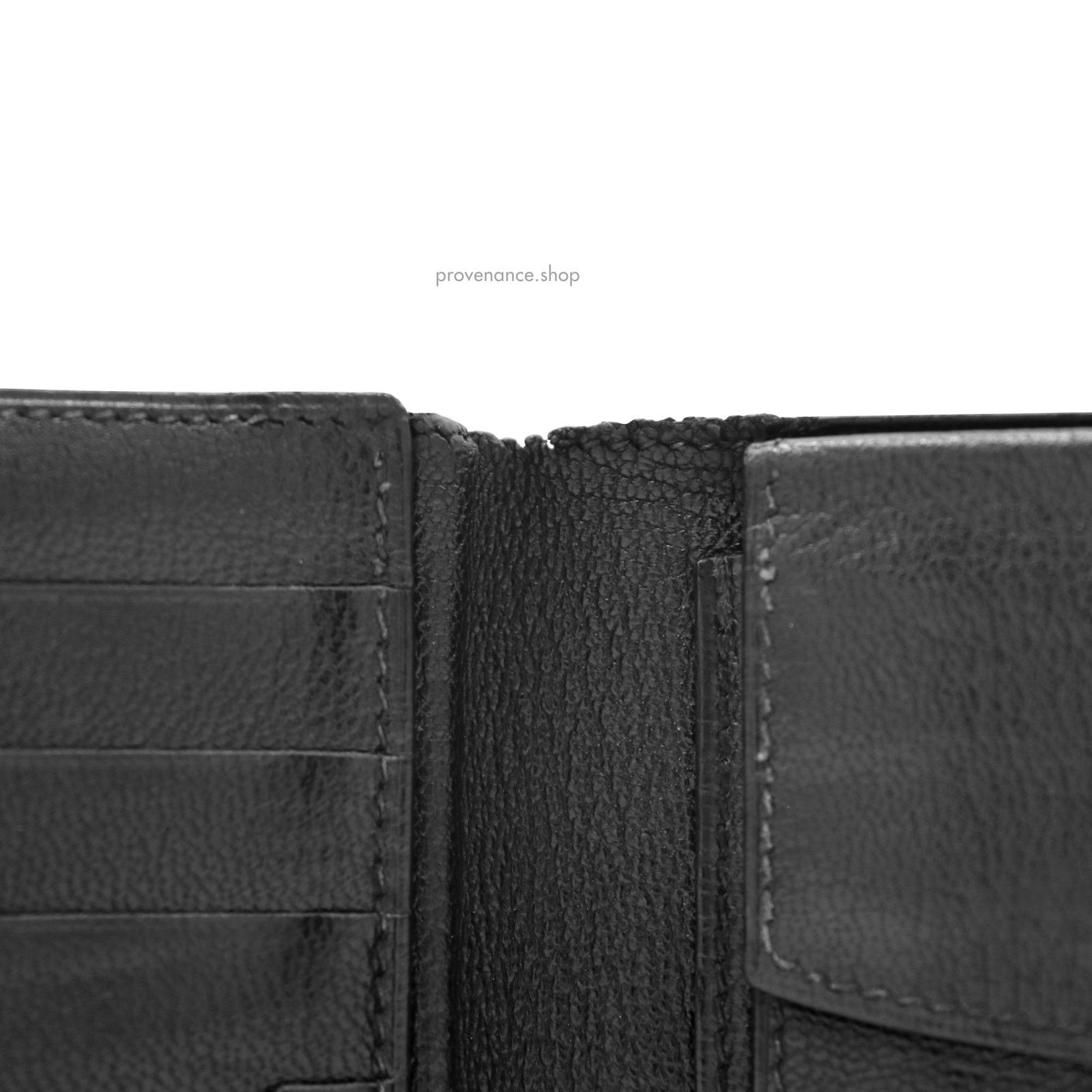 Hermes 🔴 Hermes MC2 Bifold Wallet - Black Crocodile Leather Size ONE SIZE - 9 Thumbnail