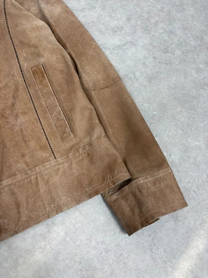 Dolce & Gabbana 2000s Dolce & Gabbana Beige Rodeo Leather Jacket Size US M / EU 48-50 / 2 - 8 Thumbnail