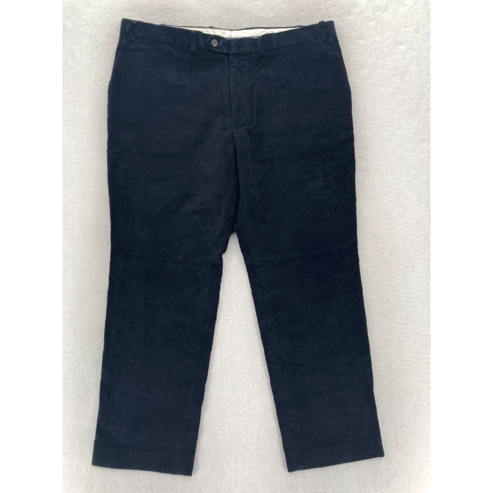 Ralph Lauren Lauren Ralph Lauren Corduroy Pants Mens 38x29 Blue Straight Leg Preppy Casual Pants Size US 38 / EU 54 - 2 Thumbnail