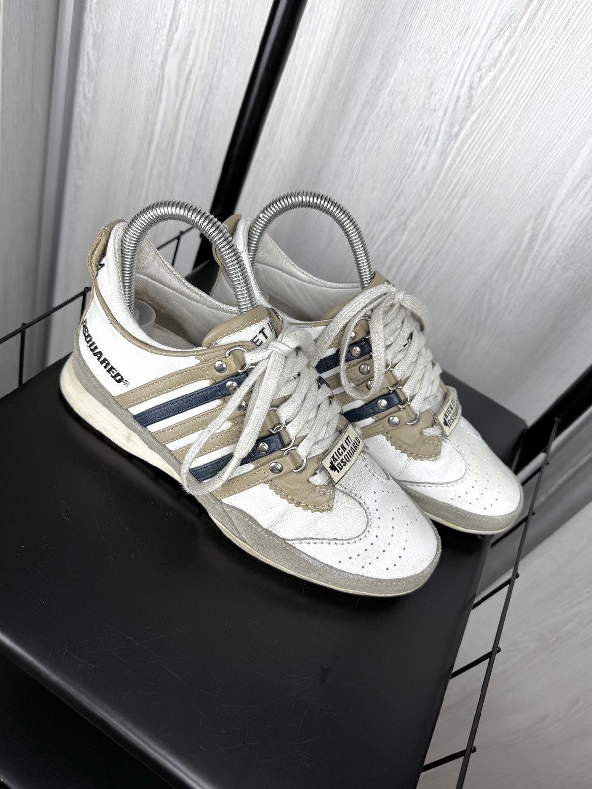 Dsquared2 Dsquared2 Kick It! Vintage low top sneakers women’s 36.5 Size US 6.5 / IT 36.5 - 5 Thumbnail