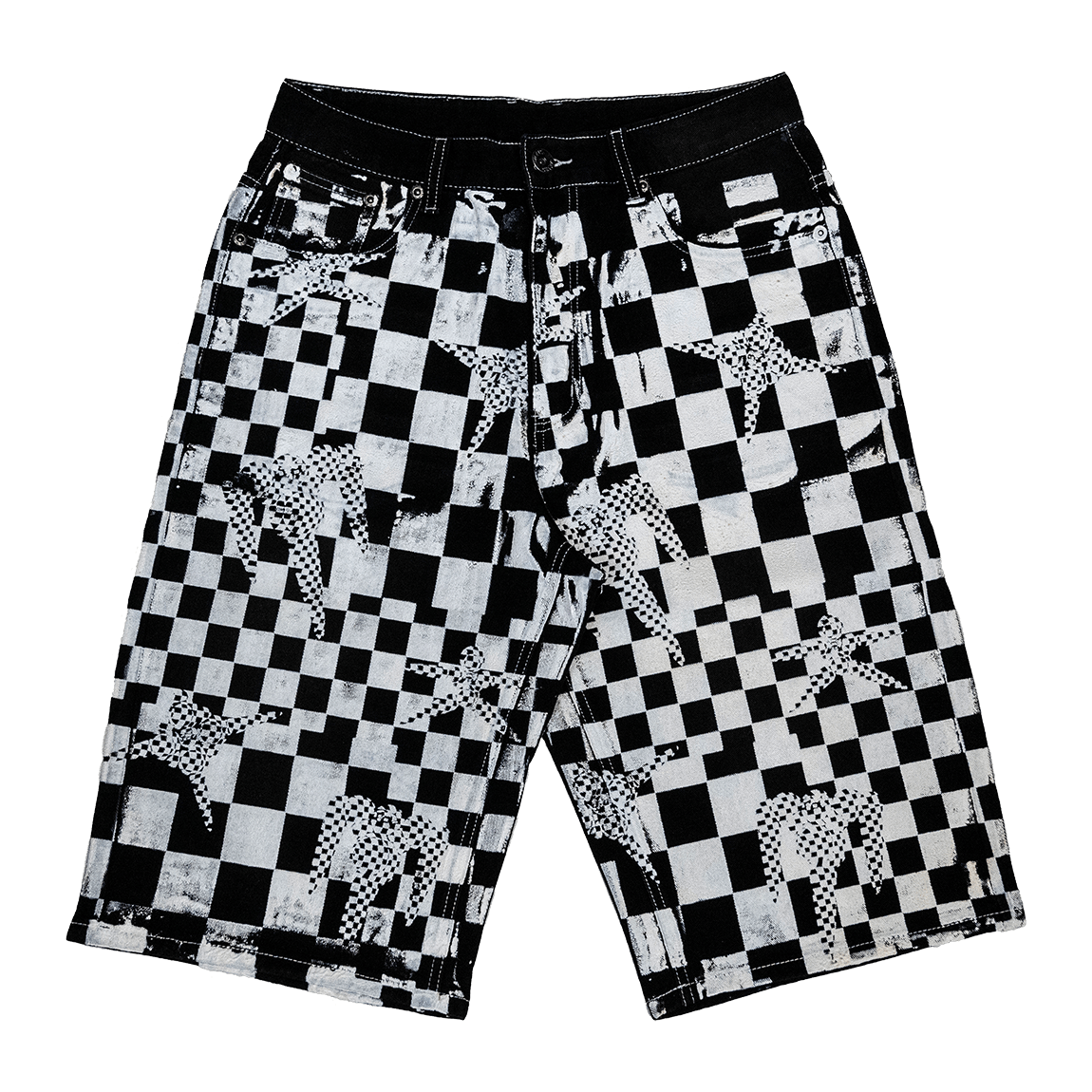 Other DIVISN HIDDEN BOT JEAN SHORTS Size US 32 / EU 48 - 1 Thumbnail