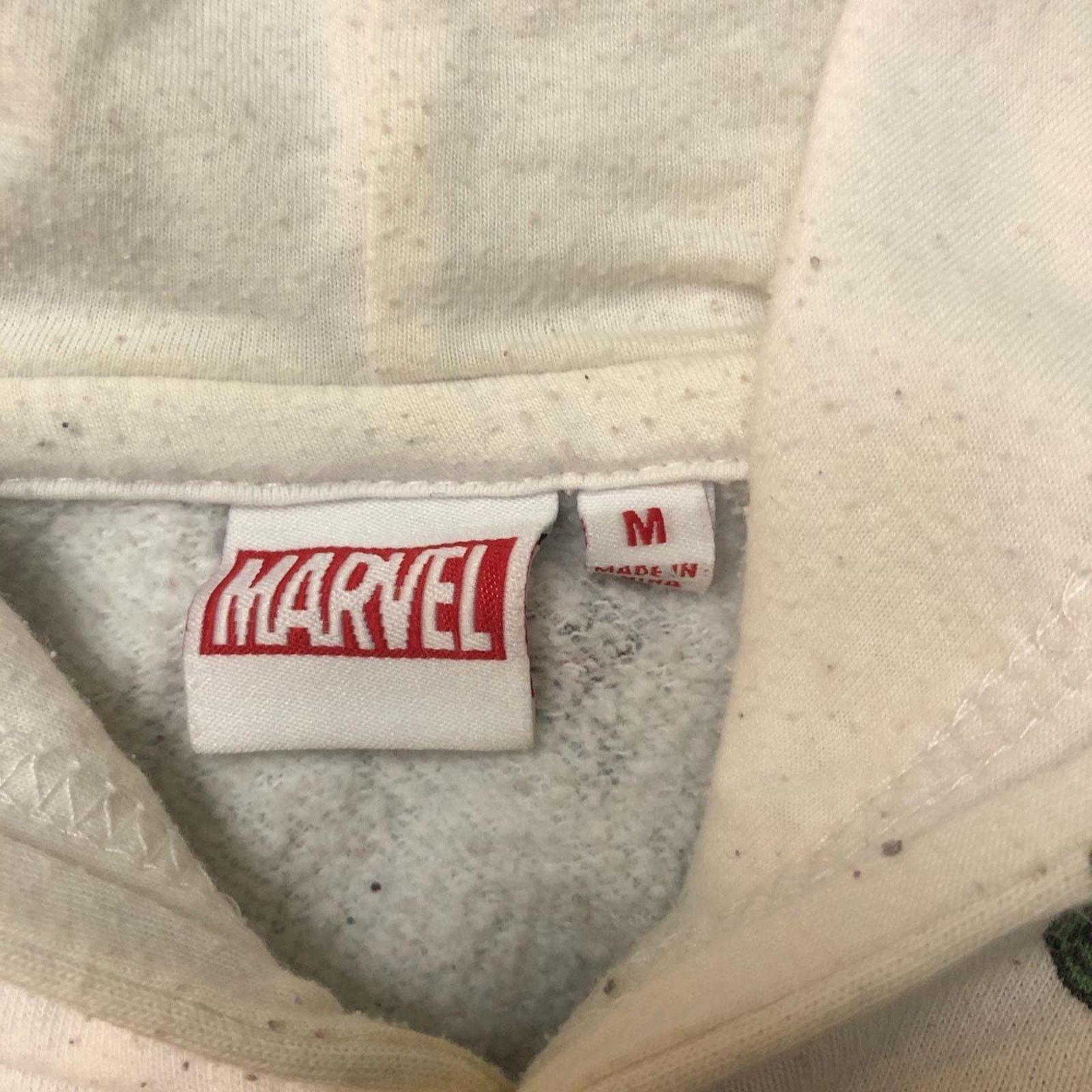 Marvel Comics White Marvel Hoodie - Faces Pattern Size US M / EU 48-50 / 2 - 3 Thumbnail