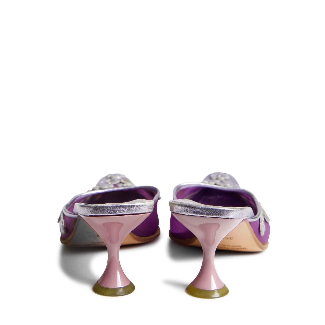 Miu Miu 1999 FLORAL HEELS Size US 6.5 / IT 36.5 - 4 Thumbnail