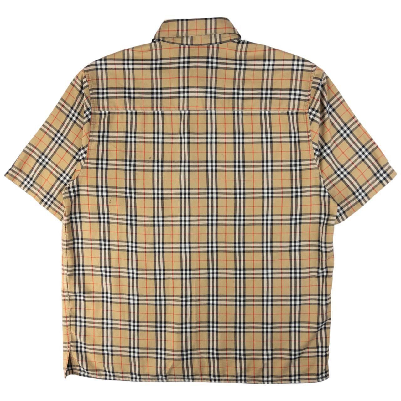 Burberry Vintage Burberry Nova Check Short Sleeve Button Up Shirt M Size US M / EU 48-50 / 2 - 2 Thumbnail