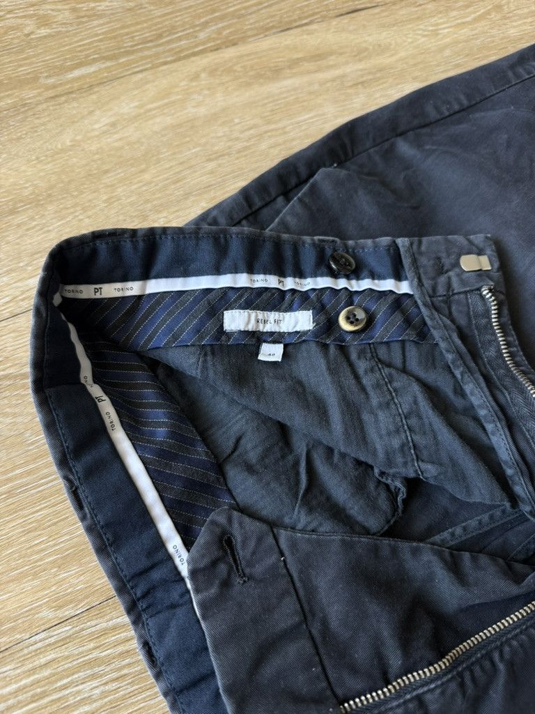 PT Torino PT01 Black Trousers Size US 32 / EU 48 - 3 Thumbnail