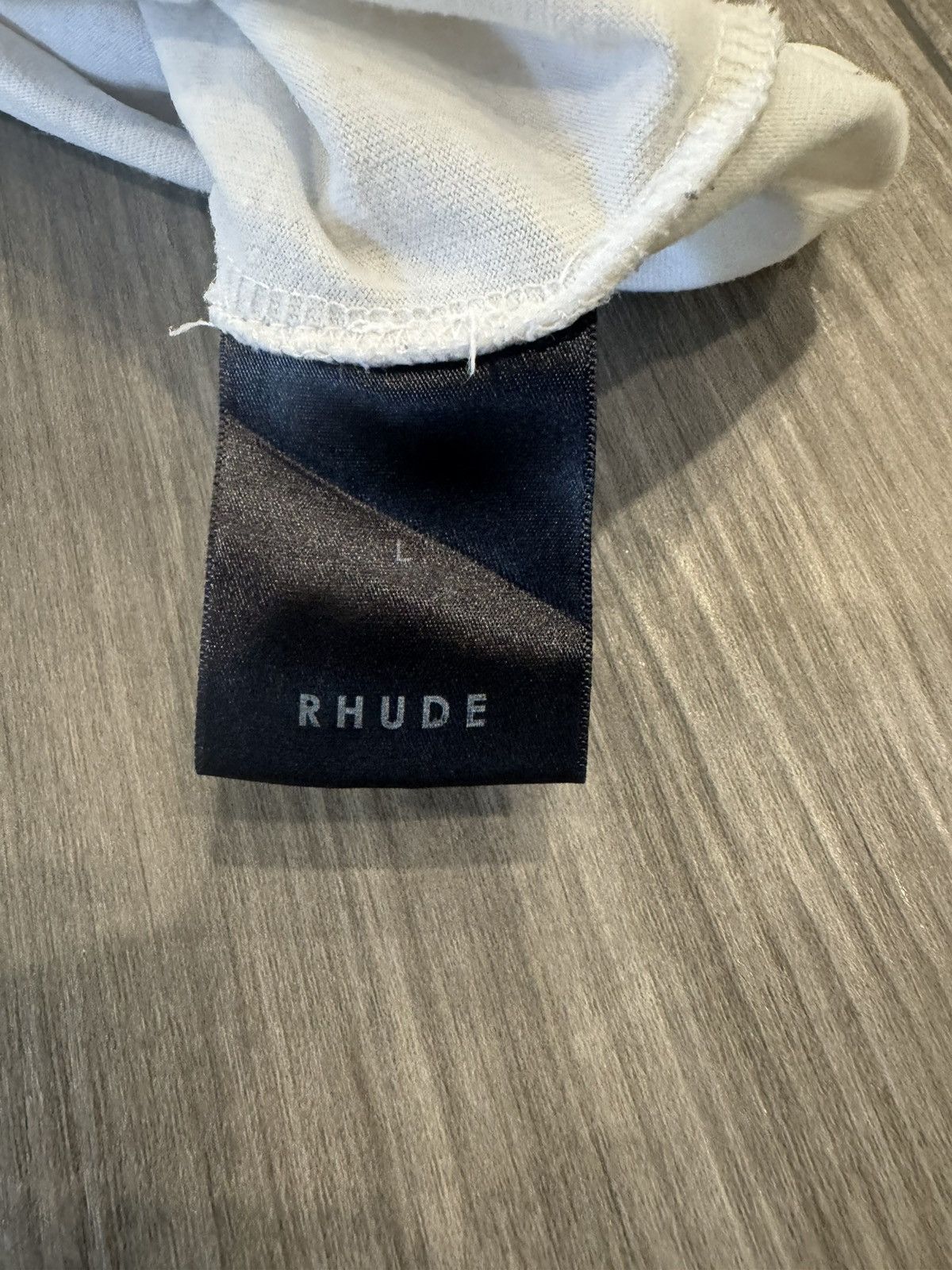 Rhude Rhude white & Green Raglan T-shirt Size US L / EU 52-54 / 3 - 7 Thumbnail