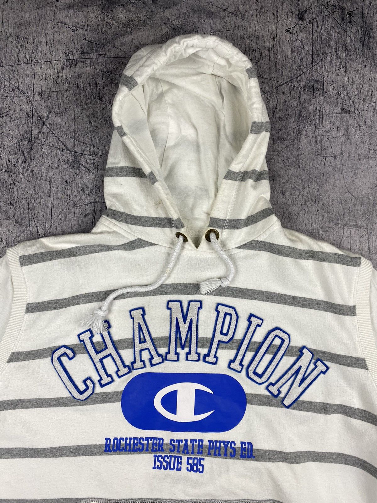 Champion Vintage Champion Vest Hoodie Rochester State Size US M / EU 48-50 / 2 - 5 Thumbnail