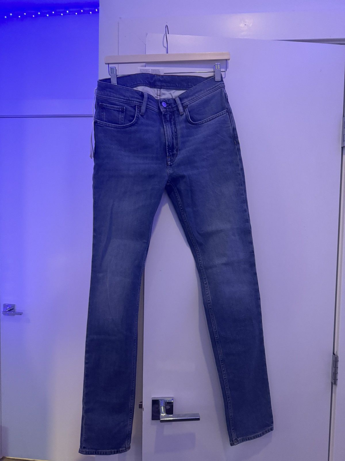 Acne Studios Acne Studios north pants mid blue Size US 30 / EU 46 - 1 Thumbnail