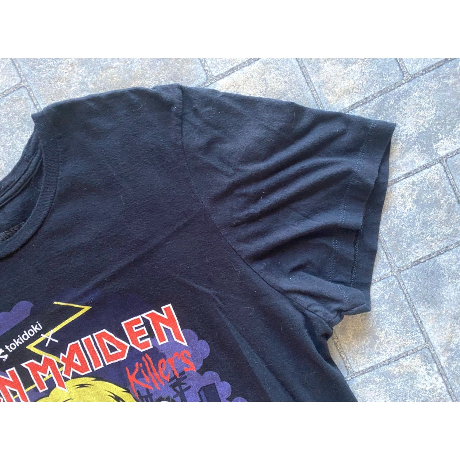 tokidoki Tokidoki Iron Maiden Women’s T Shirt XL Black 2017 Size XL / US 12-14 / IT 48-50 - 5 Thumbnail