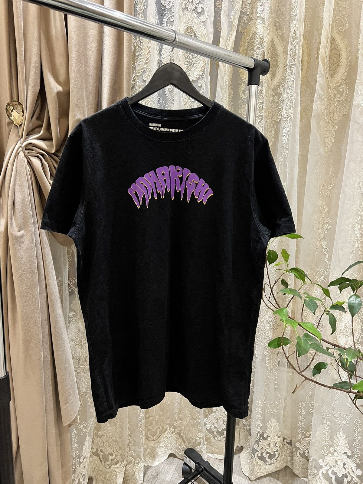 Japanese Brand 🩸RARE🩸Vintage Maharishi Big Logo T Shirt Size US L / EU 52-54 / 3 - 1 Thumbnail