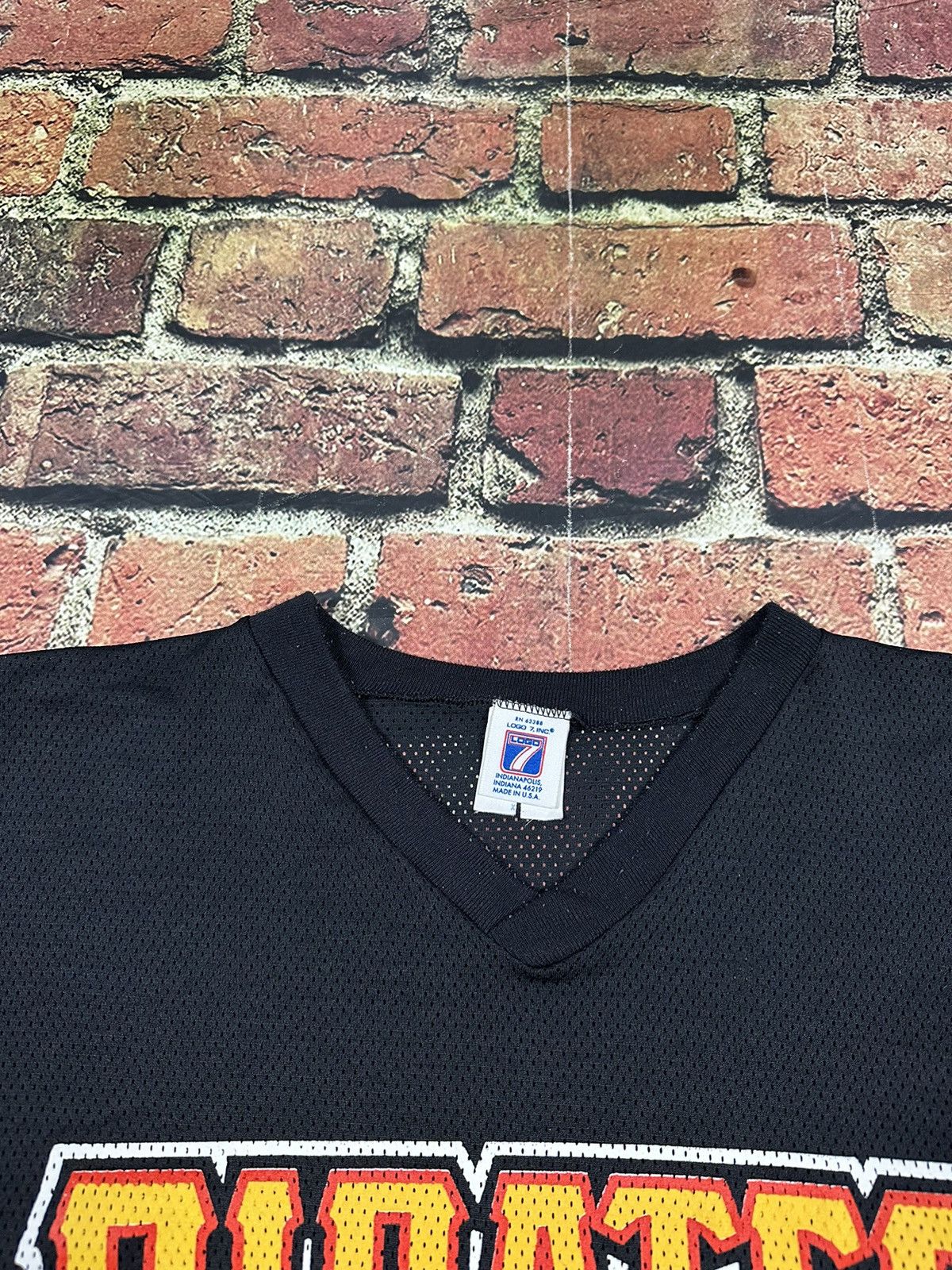 Logo 7 × MLB × Vintage Vintage 90s Logo 7 Mesh Shirt Jersey MLB Pittsburgh Pirates Size US XL / EU 56 / 4 - 5 Thumbnail