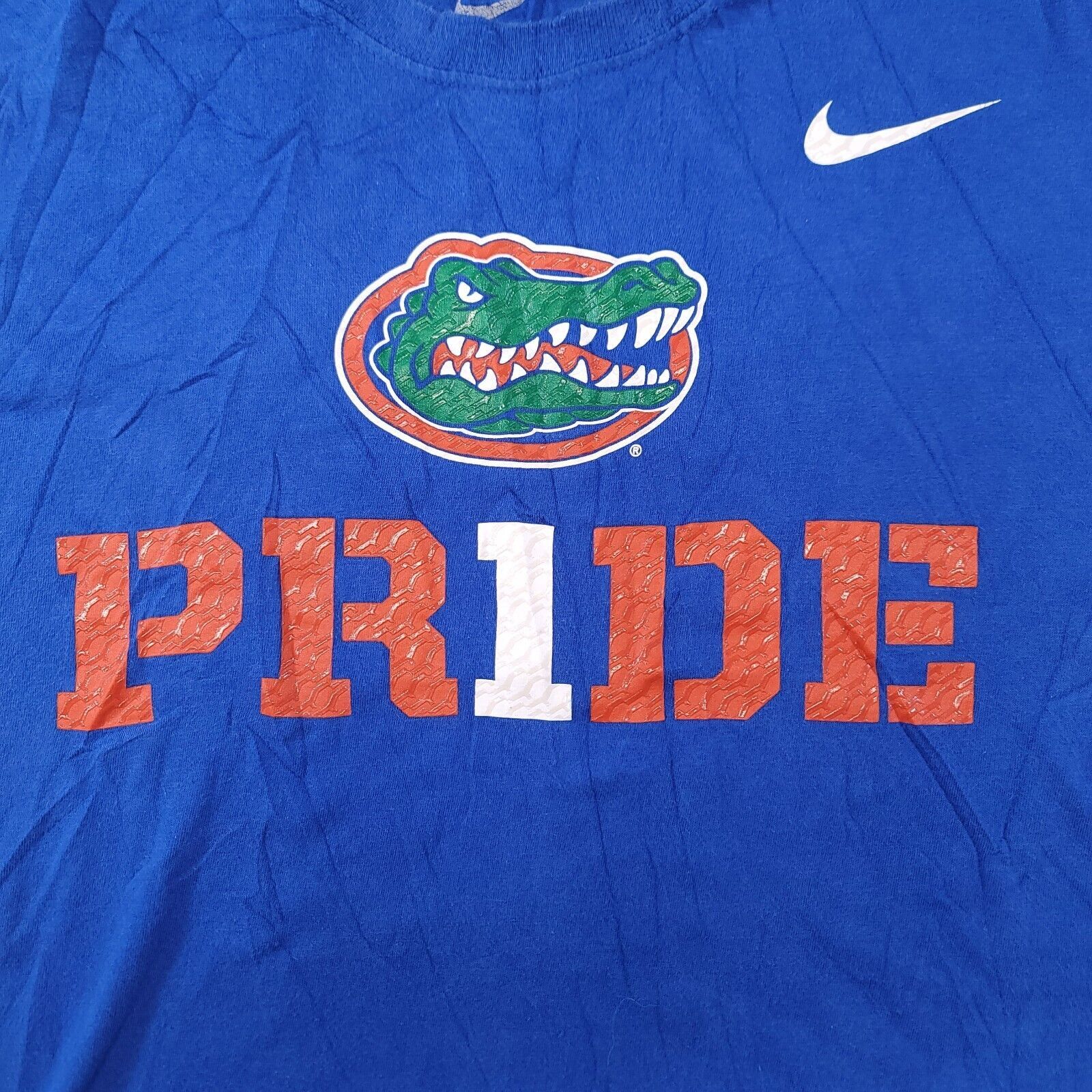 Nike Nike Florida Gator Graphic Pullover Shirt Mens Size 2XL Blue Size US XXL / EU 58 / 5 - 3 Thumbnail