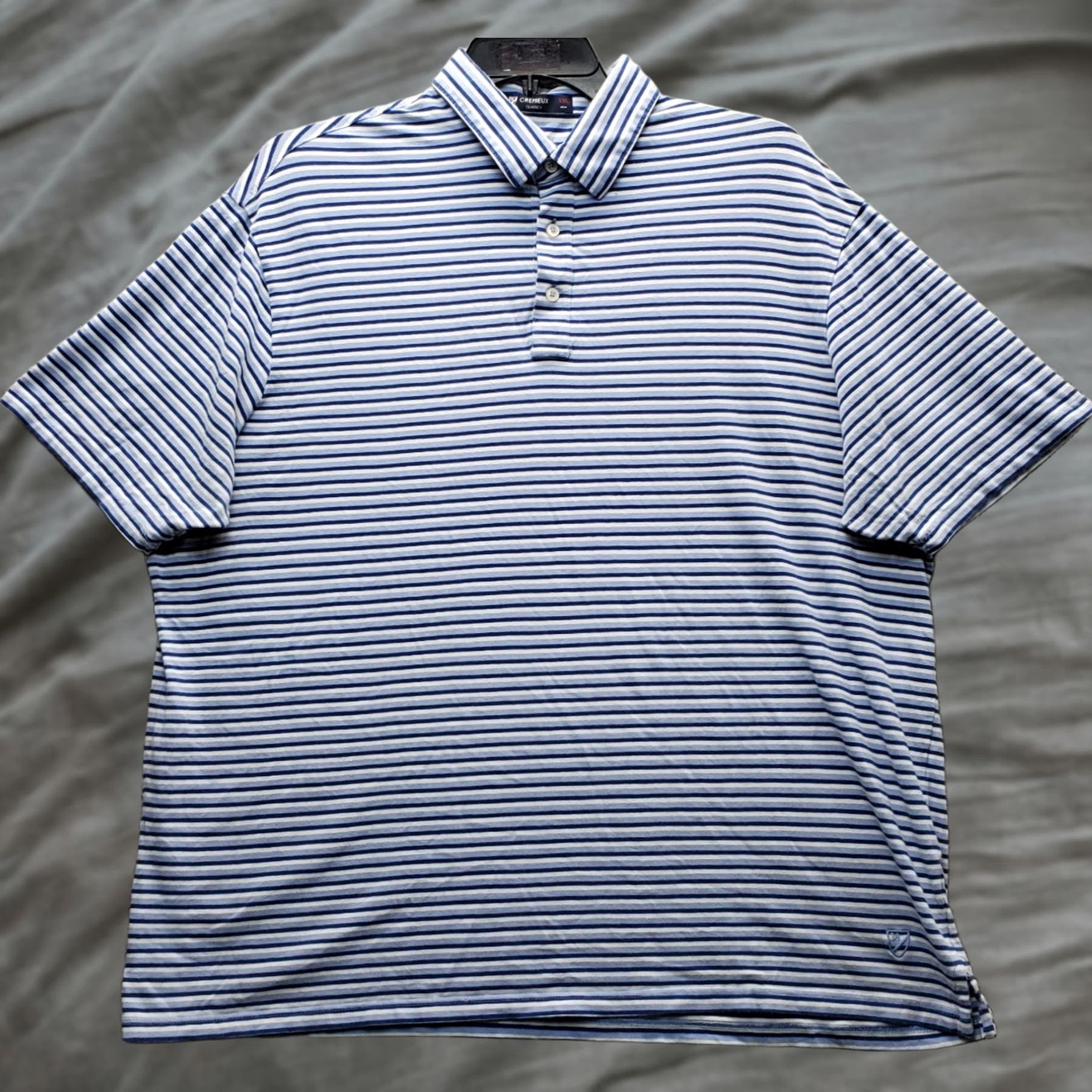 Cremieux Cremieux Classics Polo Shirt Mens XXL Multicolor Striped Short Sleeve Polo Shirt Size US XXL / EU 58 / 5 - 1 Thumbnail