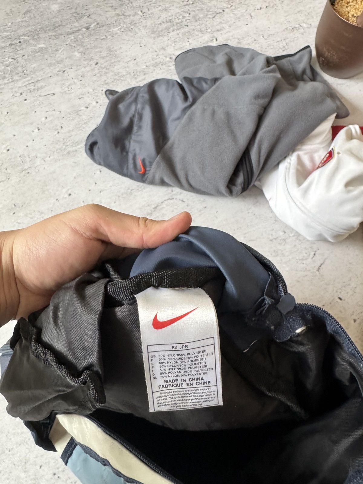 Nike × Vintage NIKE VINTAGE BASIC LOGO 00s 90s PINTEREST STYLE SLING BAG Size ONE SIZE - 8 Thumbnail