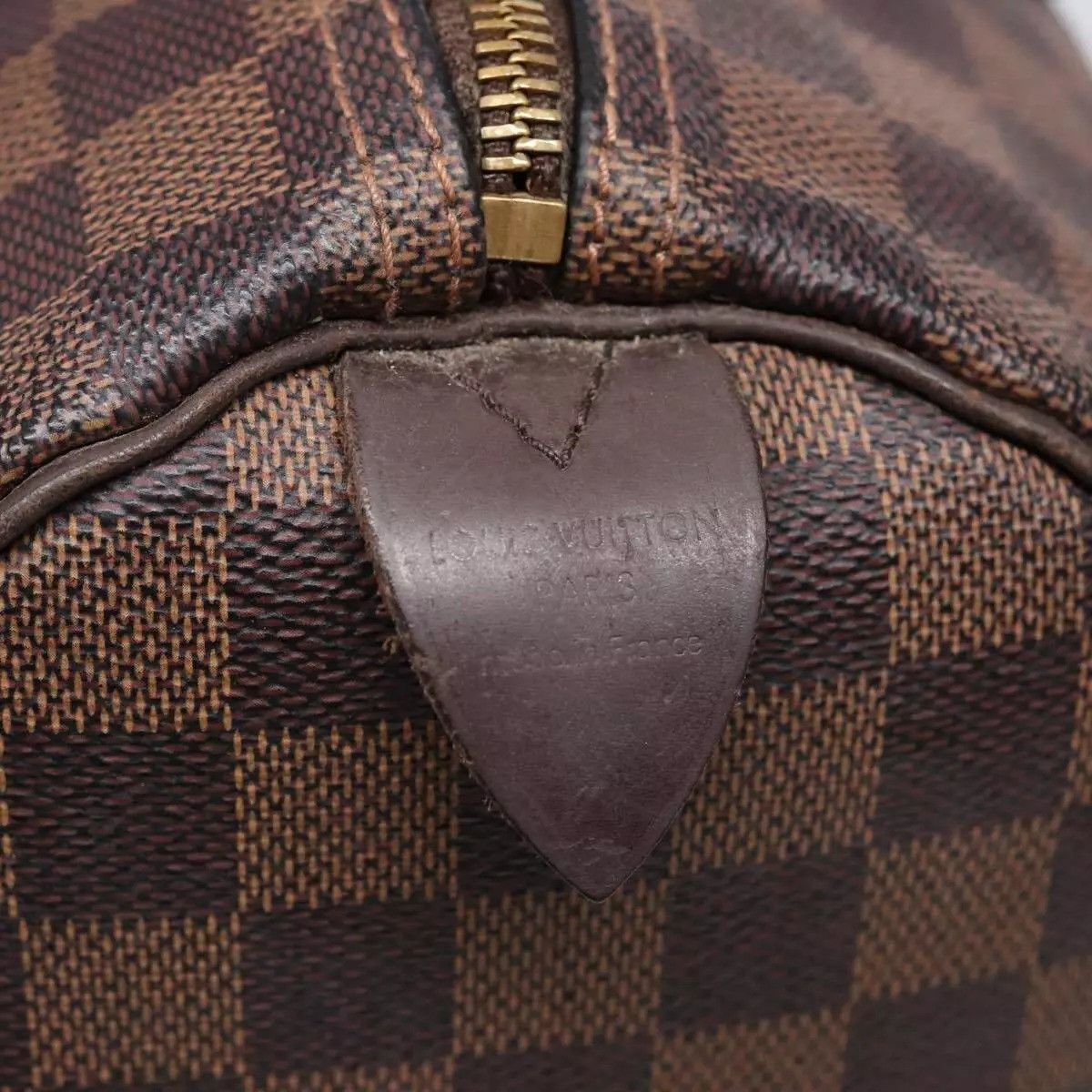 Louis Vuitton LOUIS VUITTON Damier Ebene Speedy 30 Hand Bag Size ONE SIZE - 5 Thumbnail